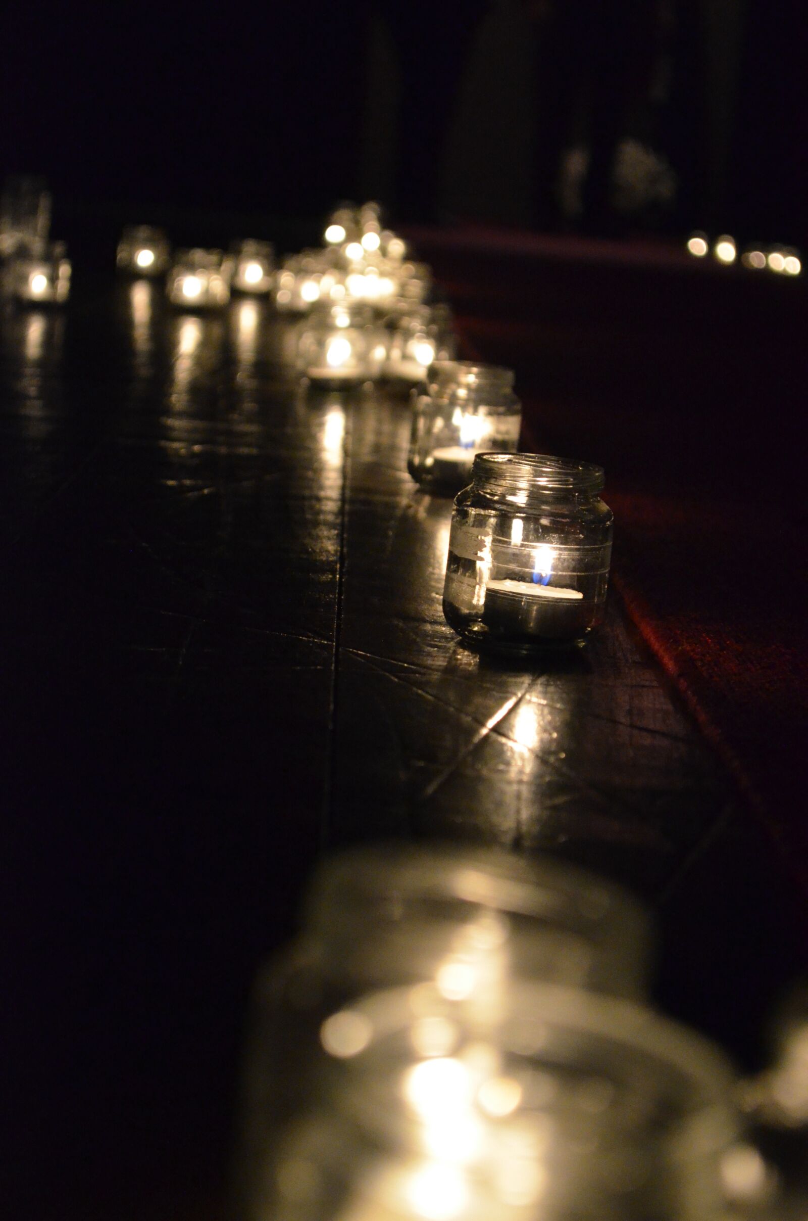 Nikon D5100 sample photo. Candle, black, bottle photography