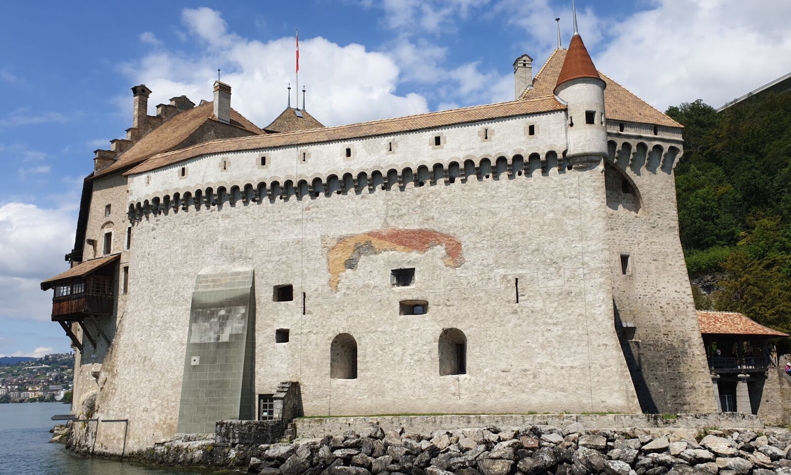 Samsung Galaxy S9 sample photo. Chateau chillon, switzerland, castle photography