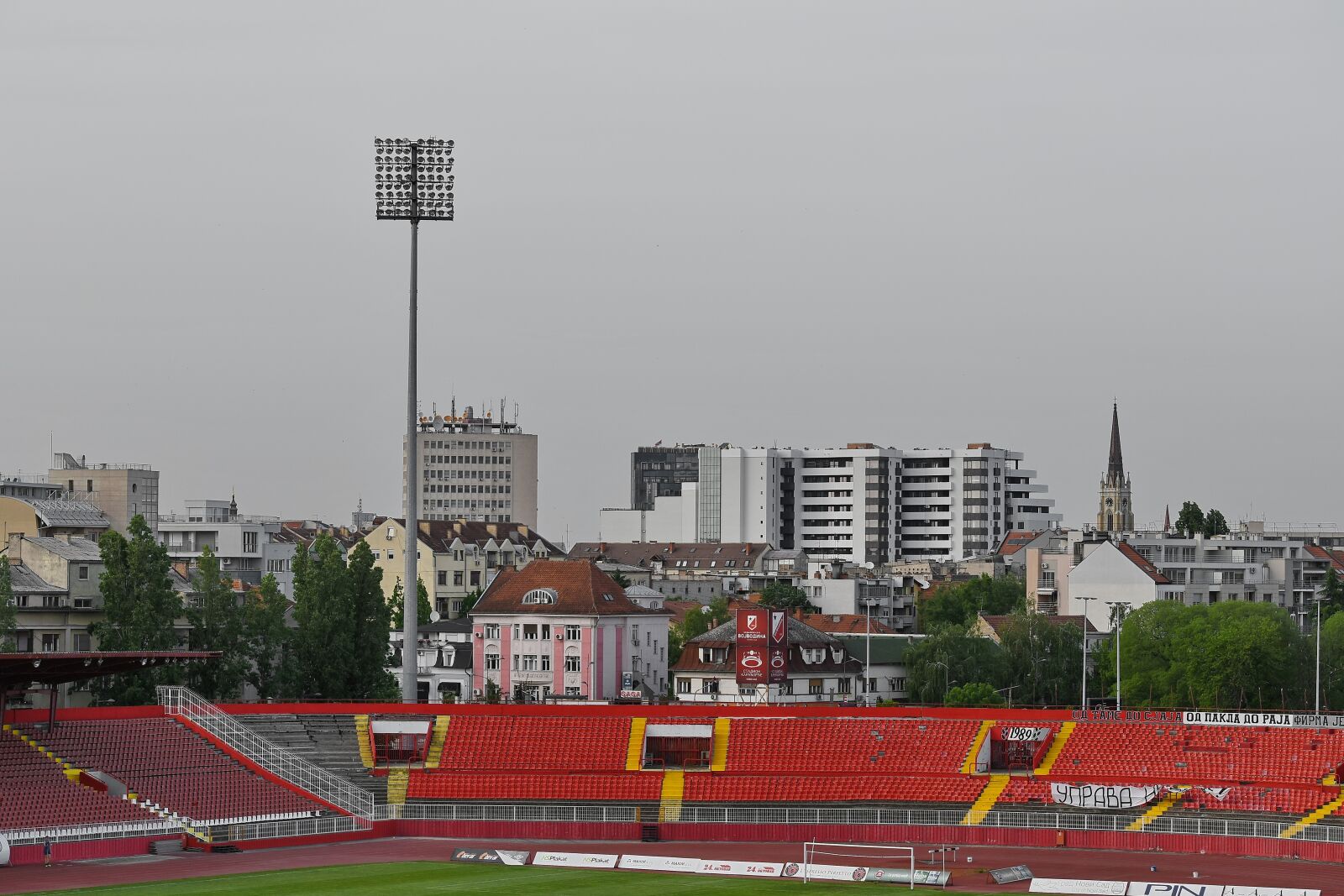 Nikon D5500 sample photo. Downtown, football, board, city photography