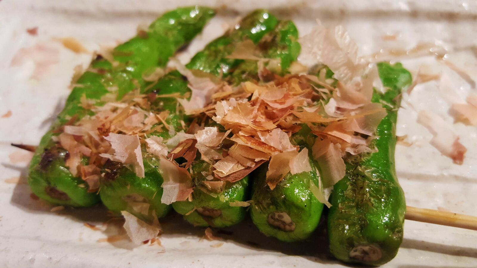 Samsung Galaxy S6 sample photo. Shishito, pepper, grilled photography