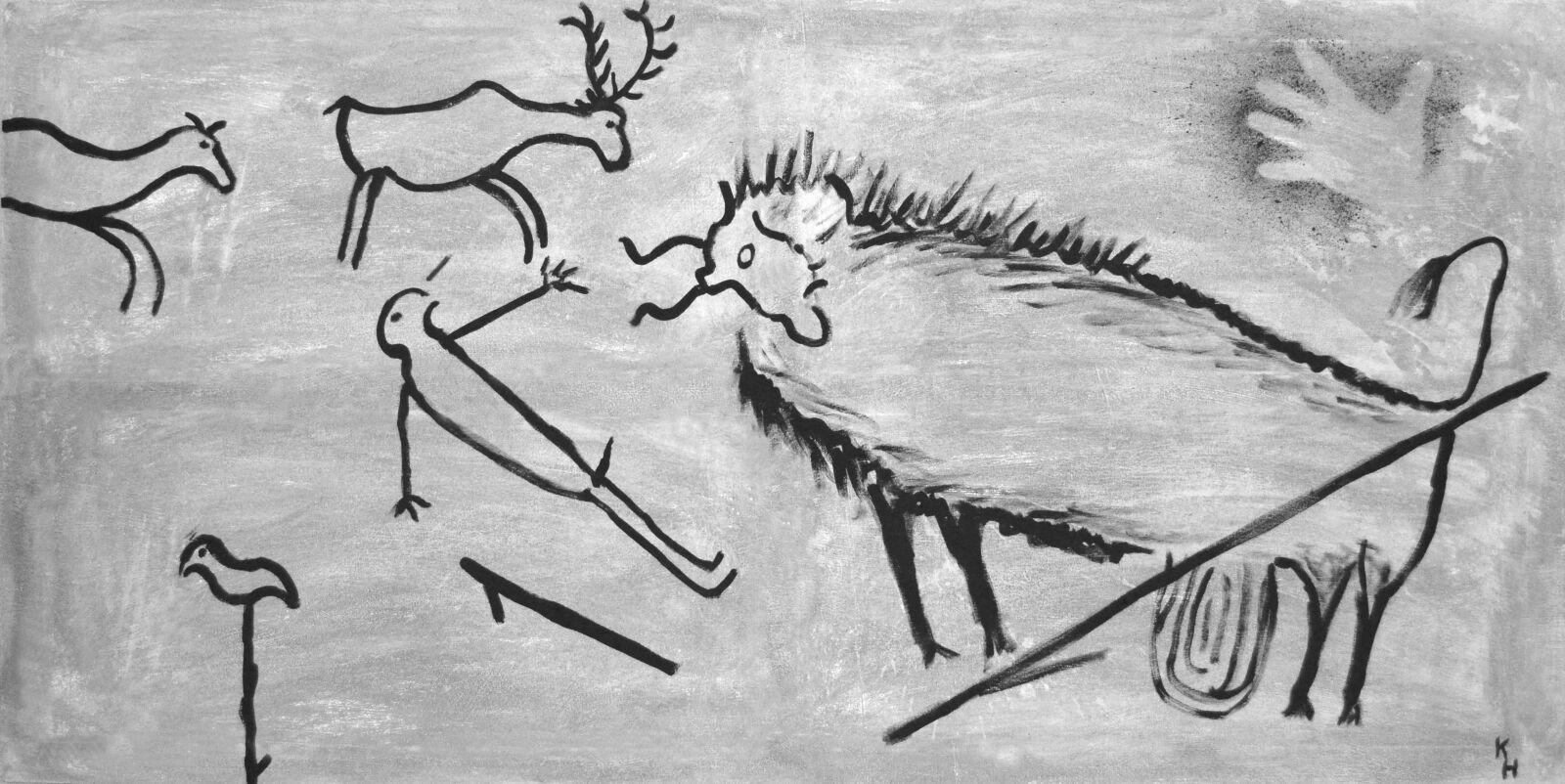 Nikon D5100 sample photo. Stone age, painting, mural photography