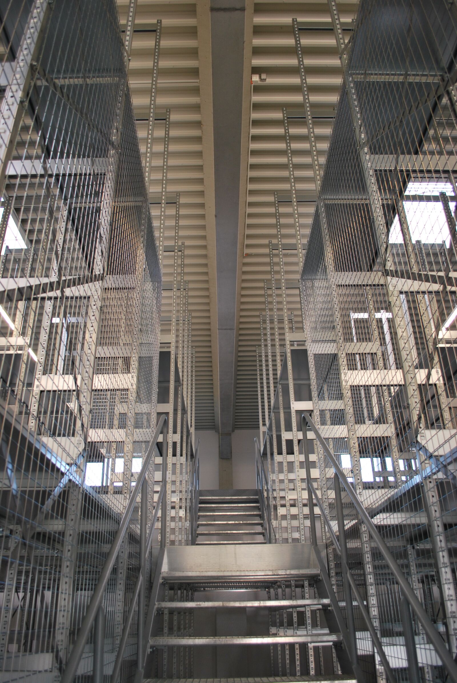 Nikon D60 sample photo. High bay, technology, steel photography