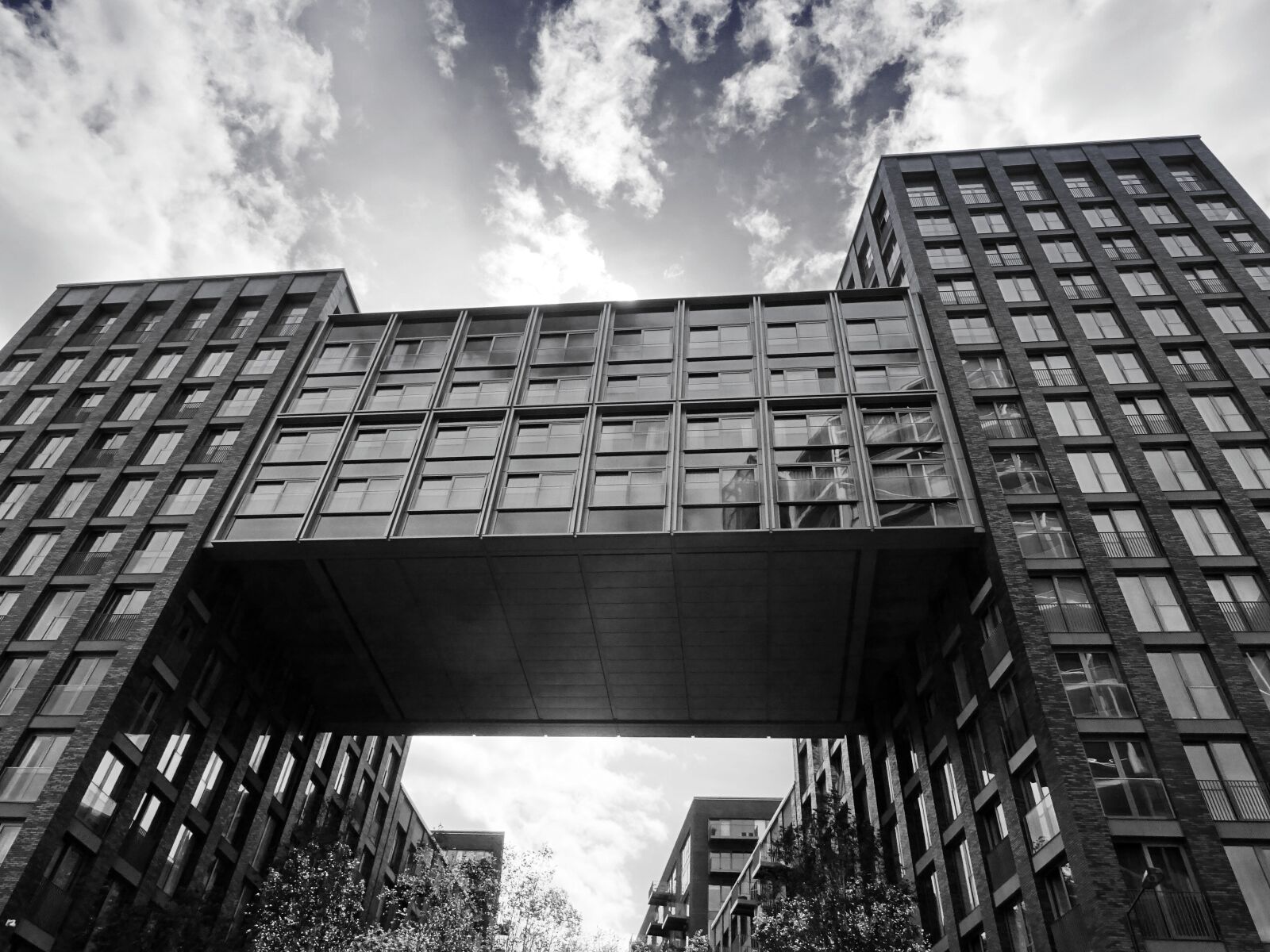 Sony DSC-HX60 sample photo. Architecture, black, and, white photography