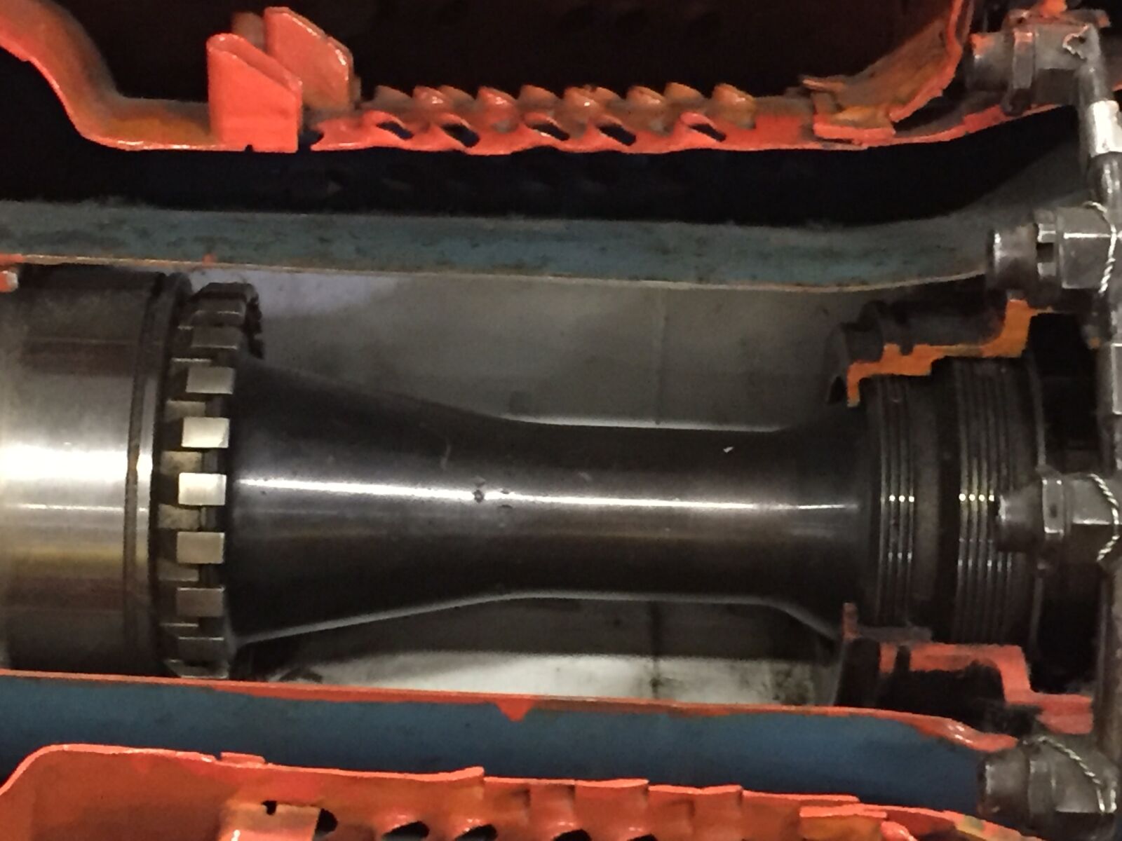Apple iPhone 6 sample photo. Engine, motor, plane, turnbine photography
