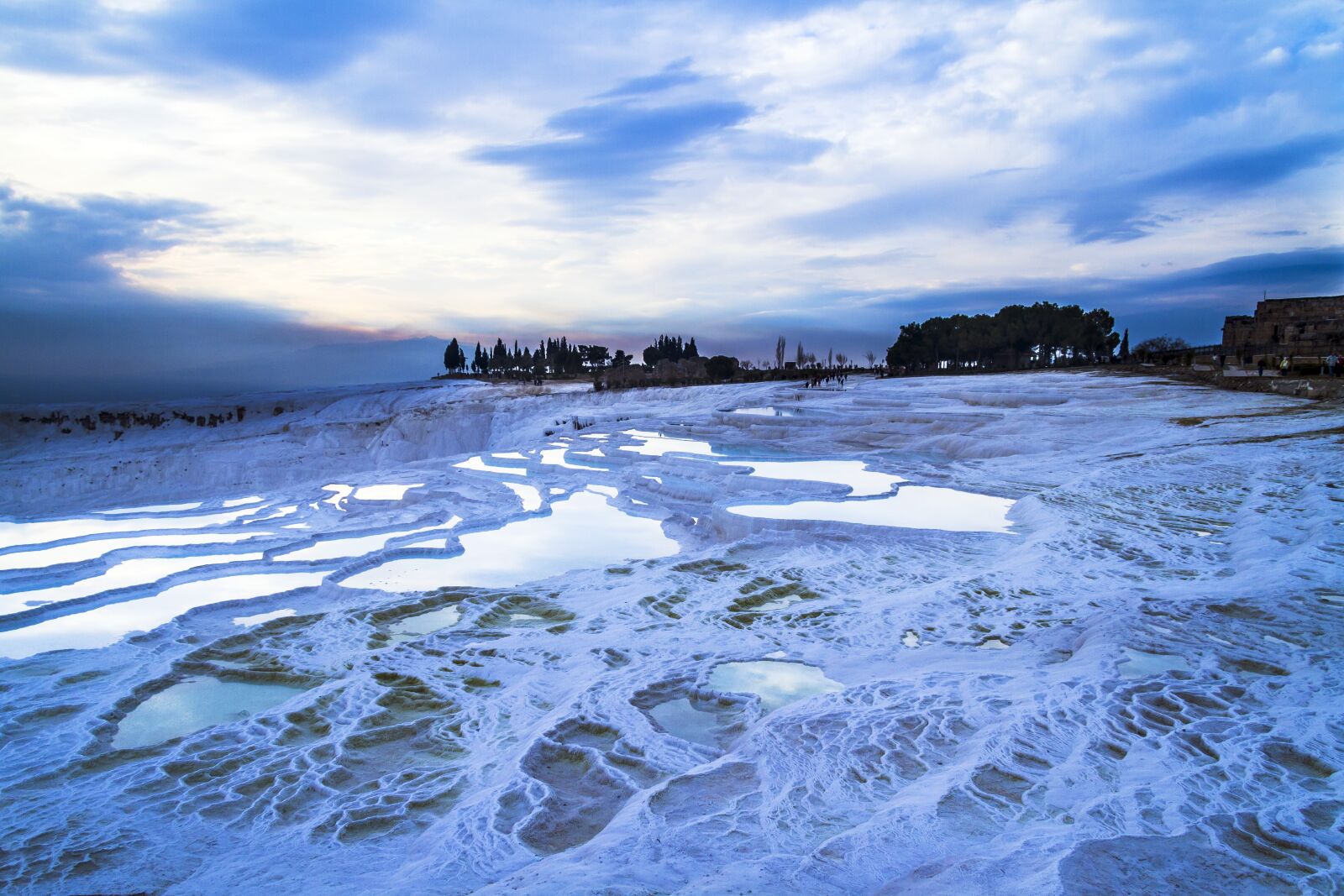 Canon EF-S 17-85mm F4-5.6 IS USM sample photo. Pamukkale, turkey, limestone photography