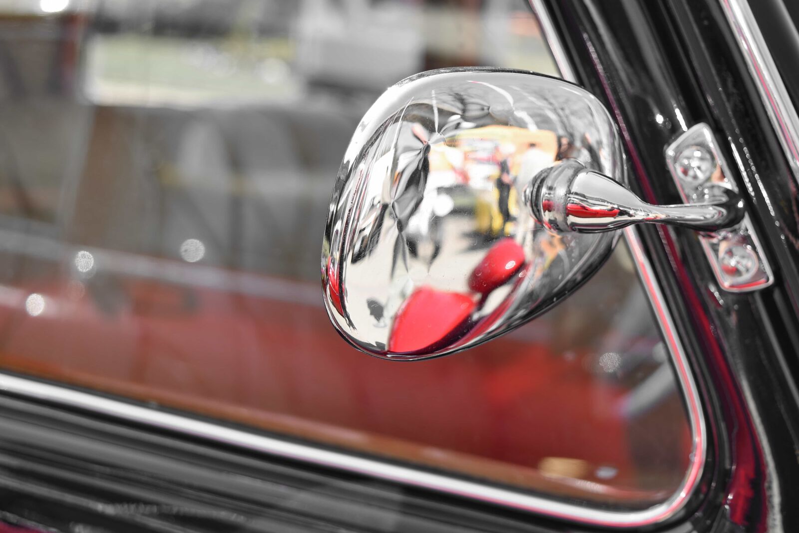 Nikon D5500 sample photo. Chrome, mirror, old, old photography