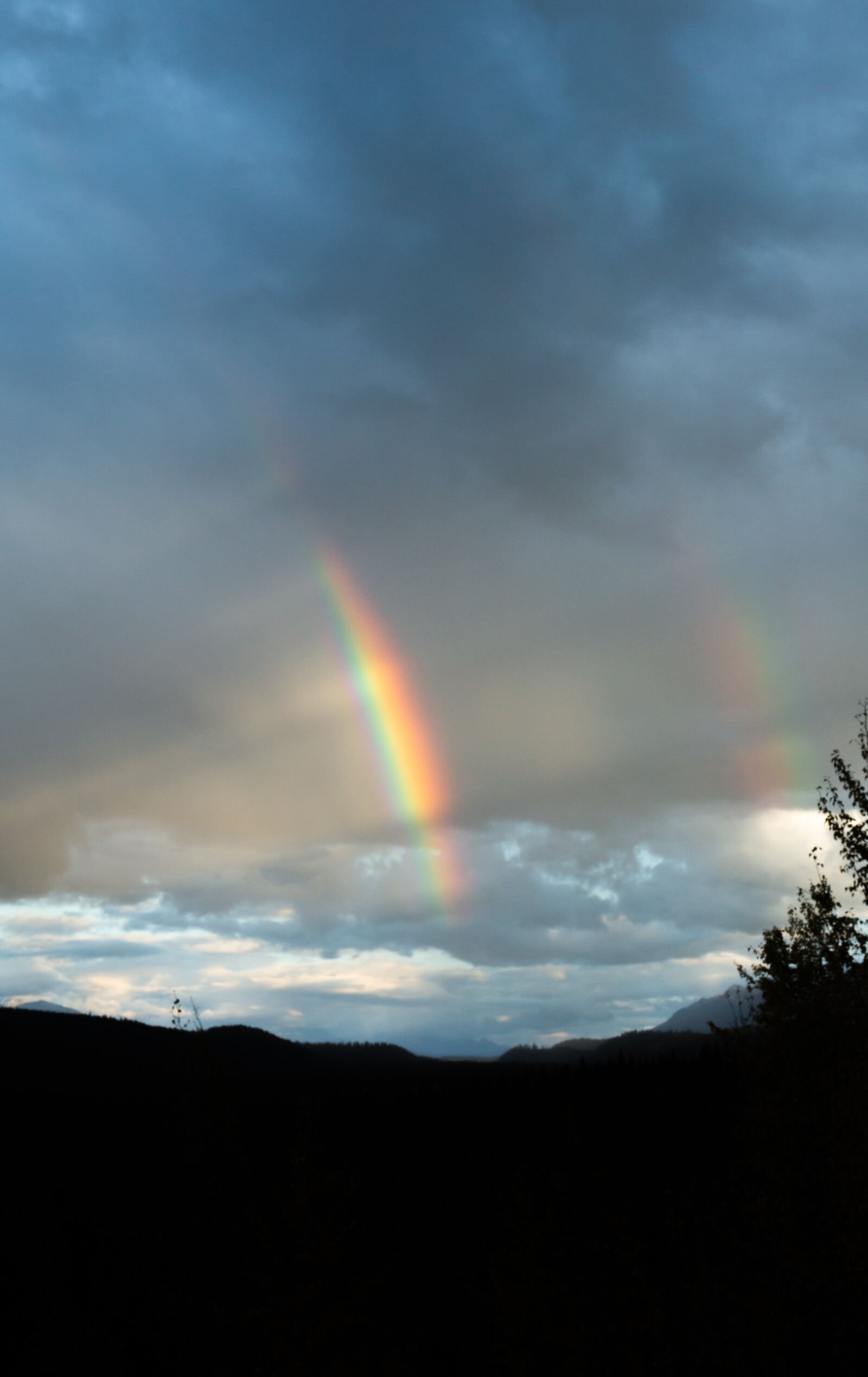 Canon EF 24-105mm F4L IS USM sample photo. Rainbow, nature, landscape photography