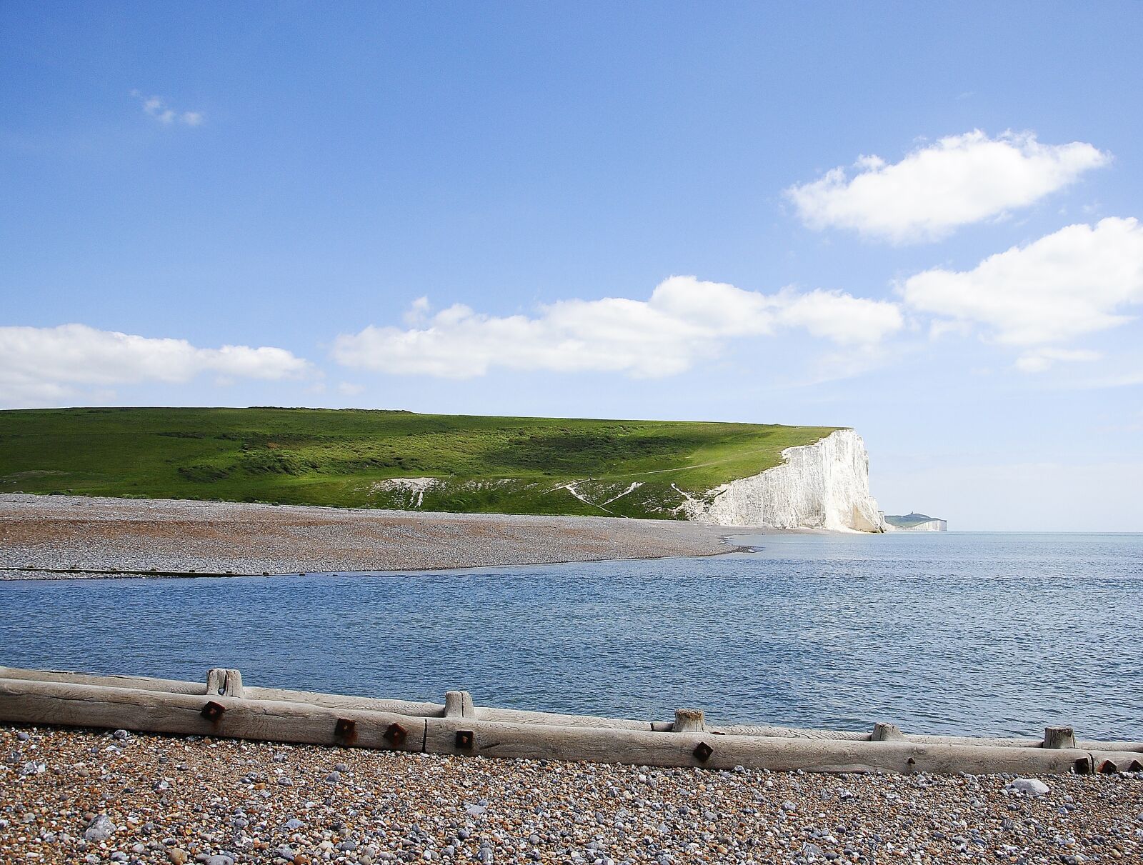 Nikon D3000 sample photo. Cliffs, sea, white cliffs photography
