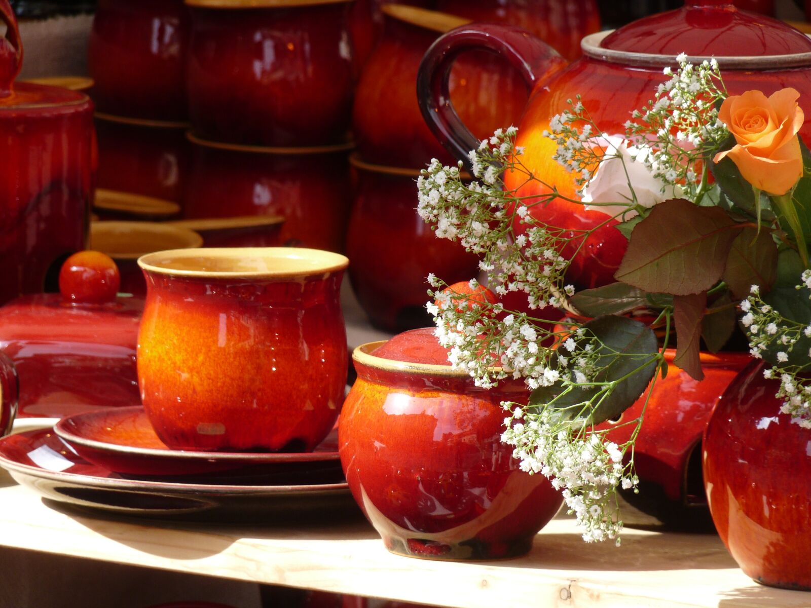 Panasonic Lumix DMC-FZ28 sample photo. Pottery, t, earthenware photography