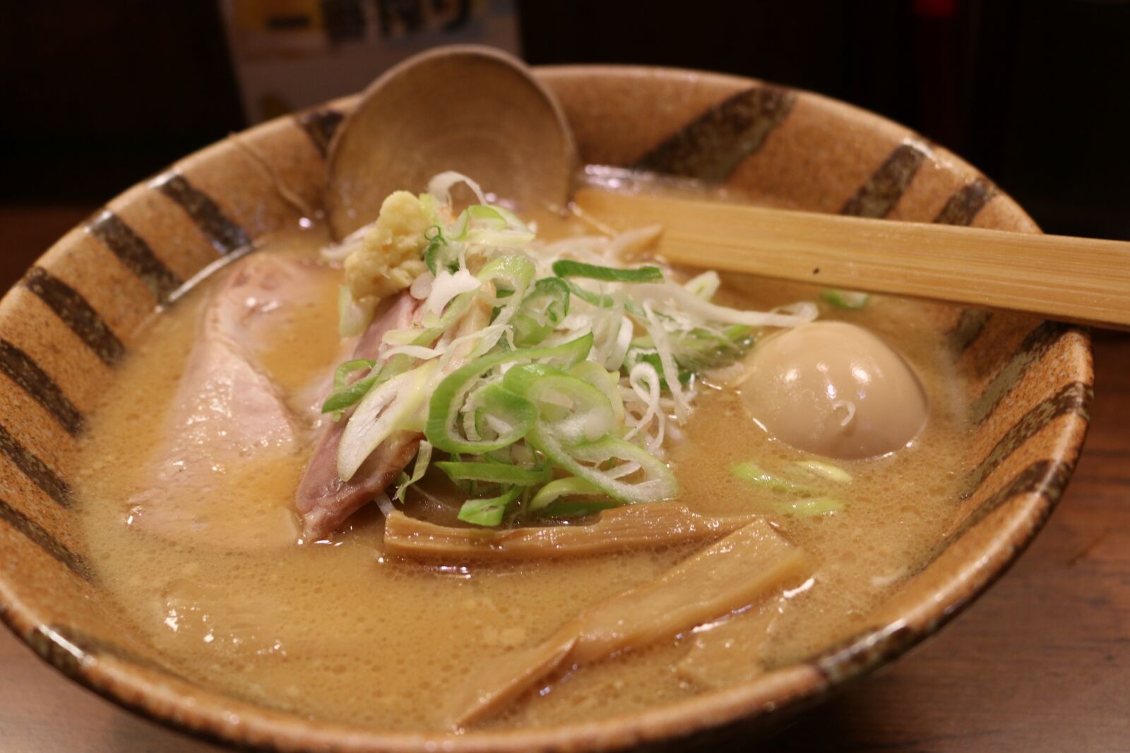 Canon EOS 70D sample photo. Ramen, miso, boiled egg photography