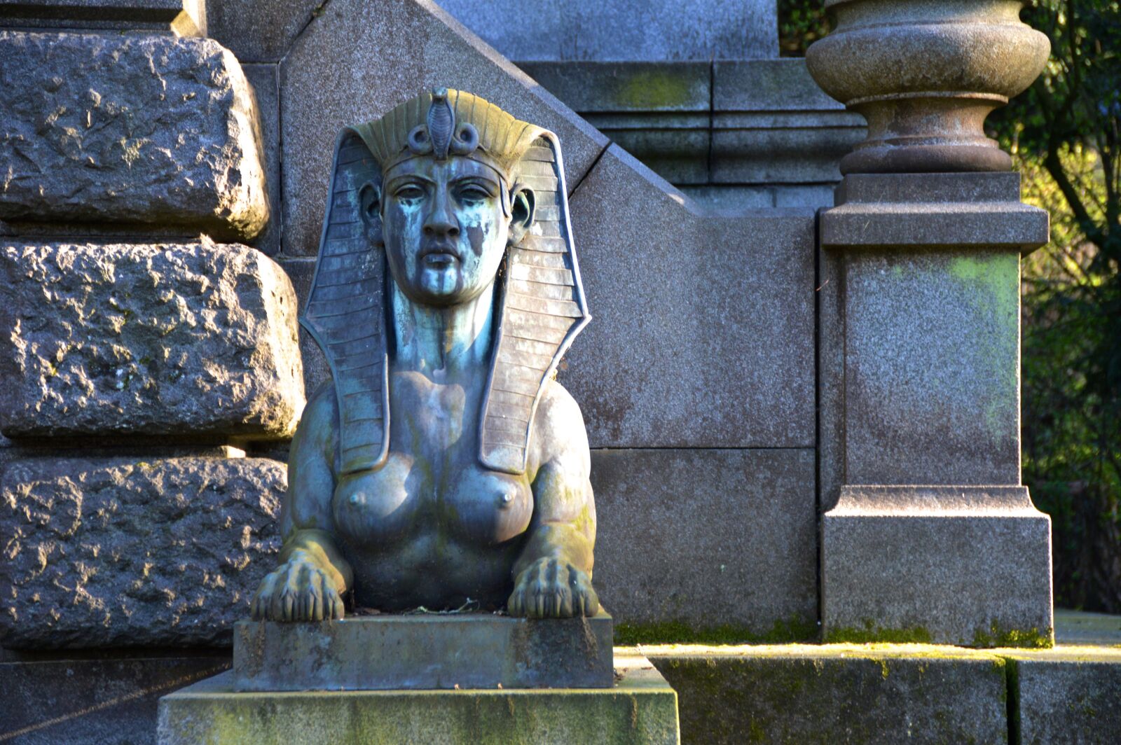Nikon D3200 sample photo. Sphinx, tomb, statue photography