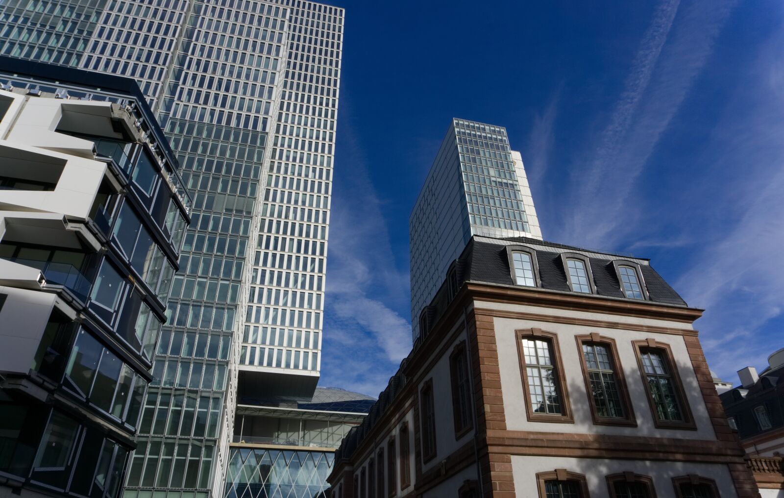 Sony a6000 sample photo. Frankfurt, skyscraper, architecture photography