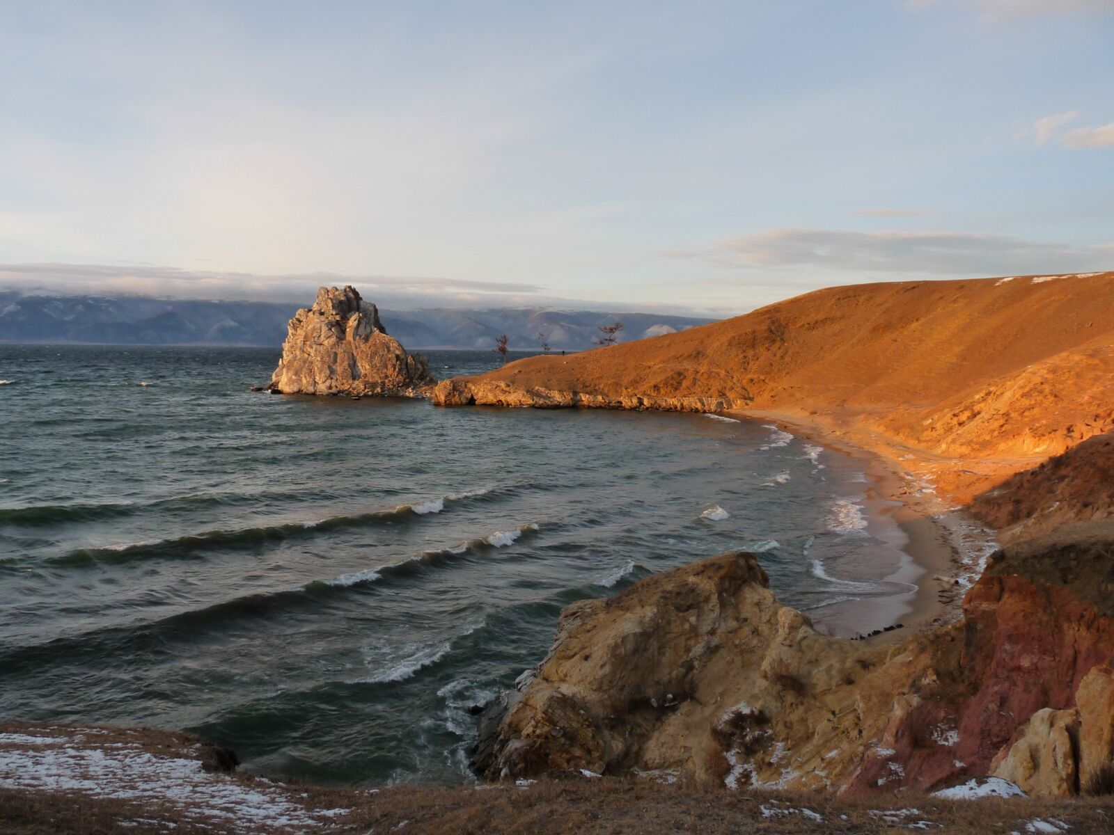 Panasonic Lumix DMC-FZ28 sample photo. Baikal, the shaman stone photography