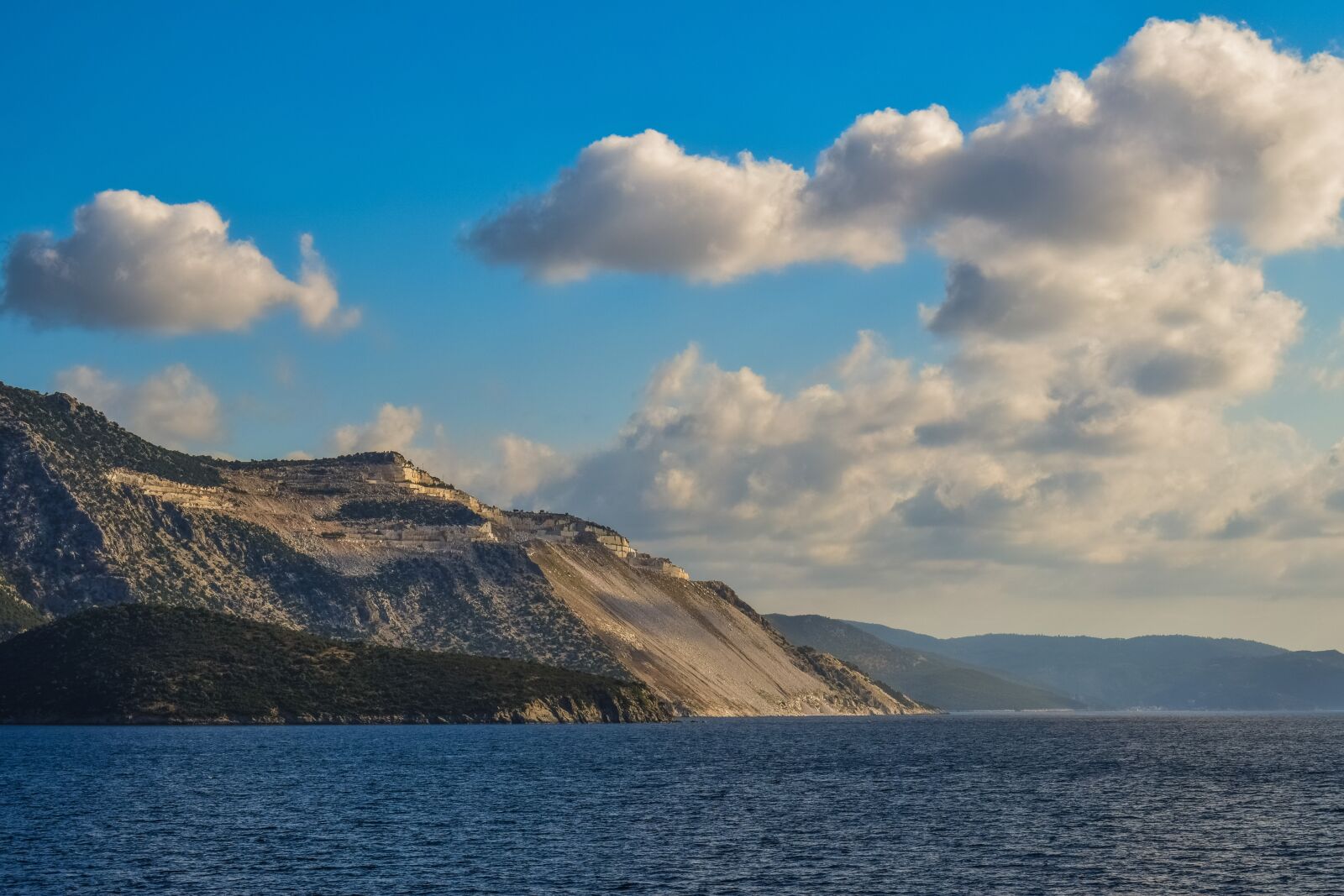 Nikon D3300 sample photo. Quarry, sky, clouds photography