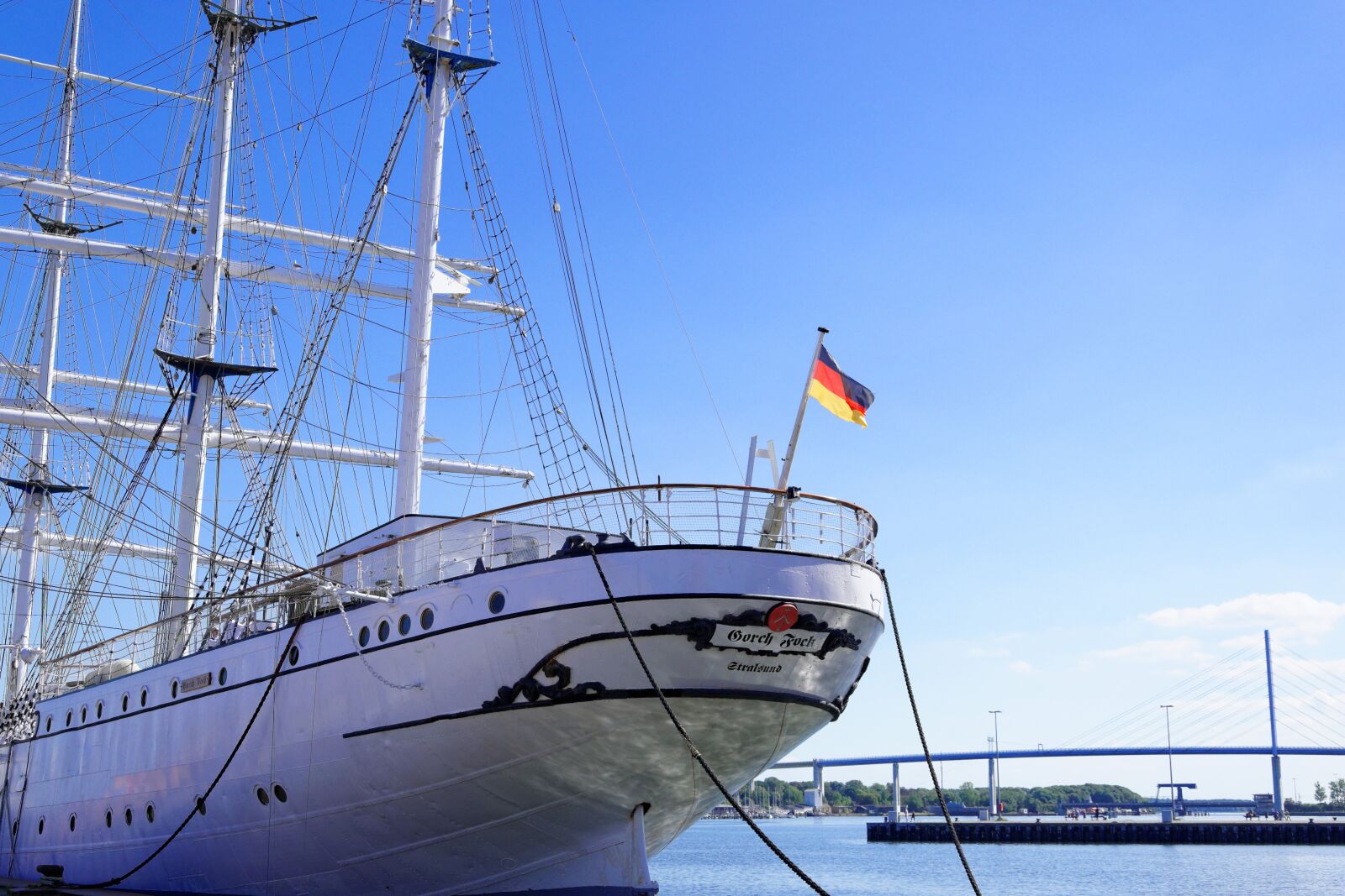 Nikon D5300 sample photo. Stralsund, vacations, gorch fock photography