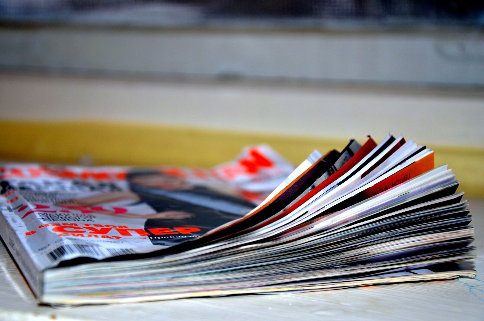 Nikon D7000 sample photo. Magazine, gloss, the print photography