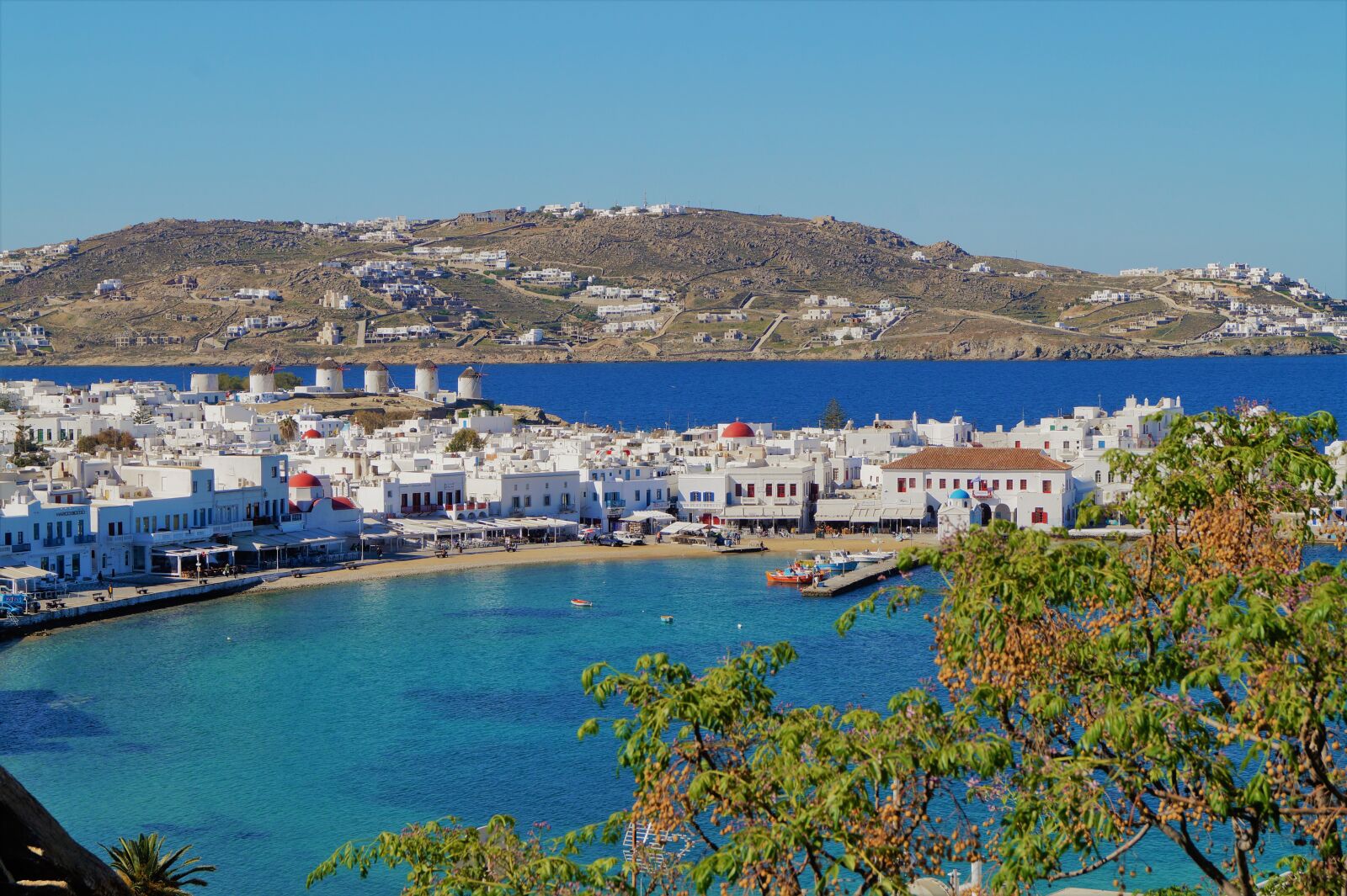 Sony DT 18-55mm F3.5-5.6 SAM II sample photo. Mykonos, greece, sea photography