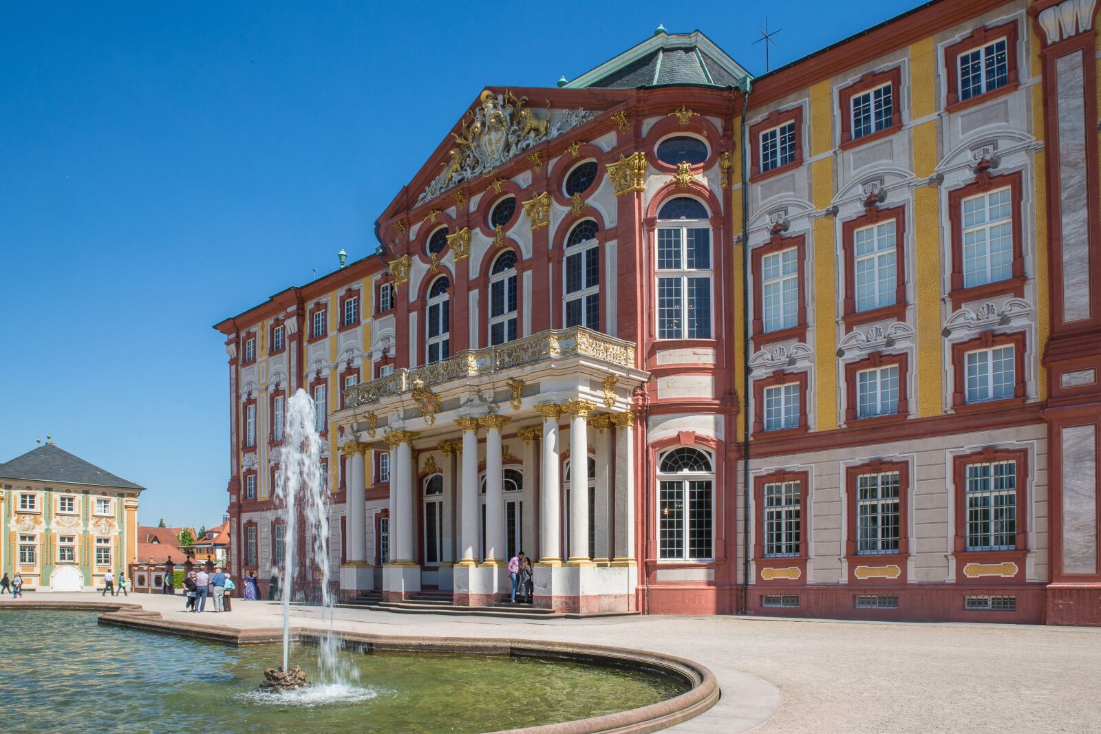 Canon EOS 5D Mark III sample photo. Bruchsal, castle, baroque photography