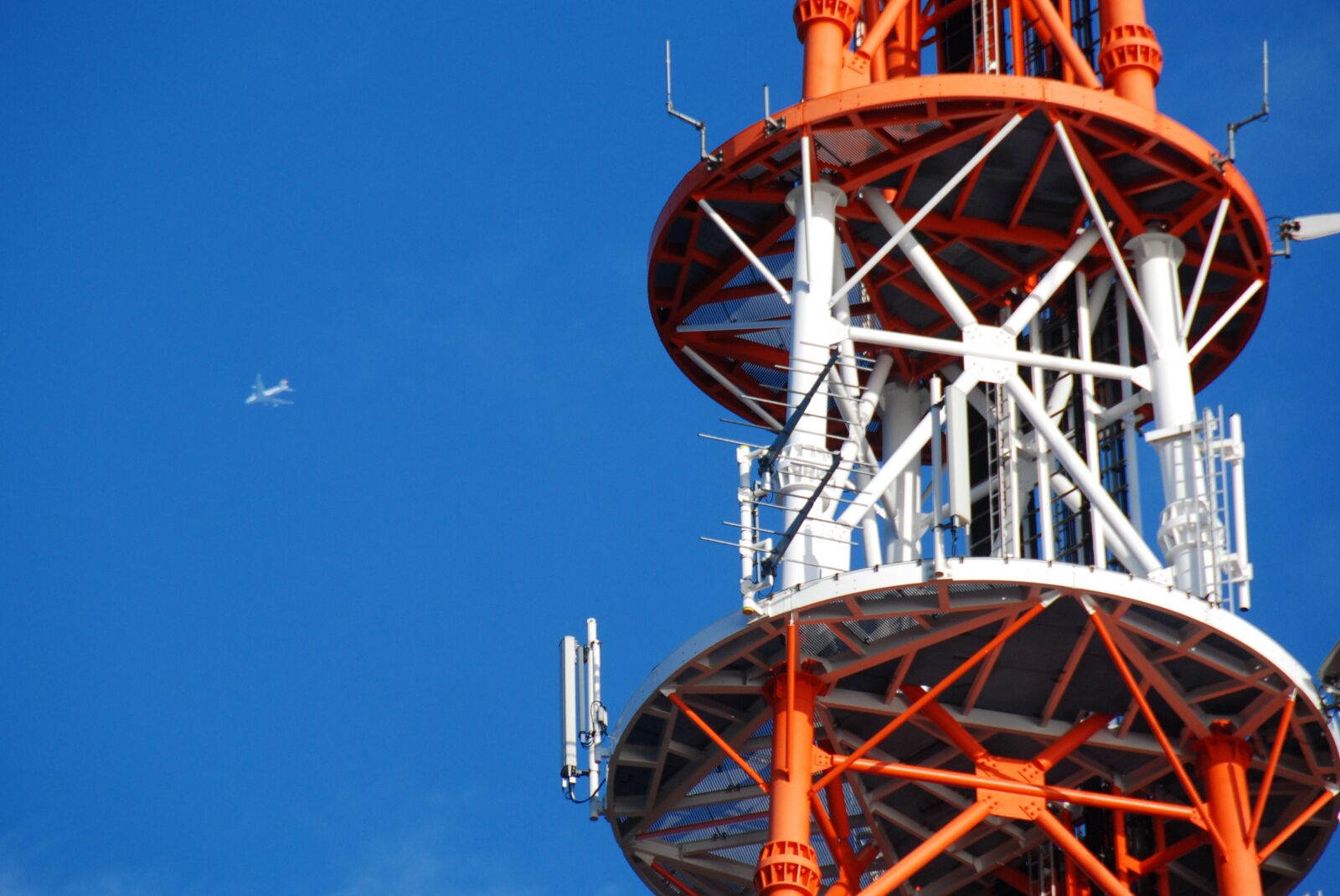 Nikon D80 sample photo. Radio mast, helgoland, sky photography