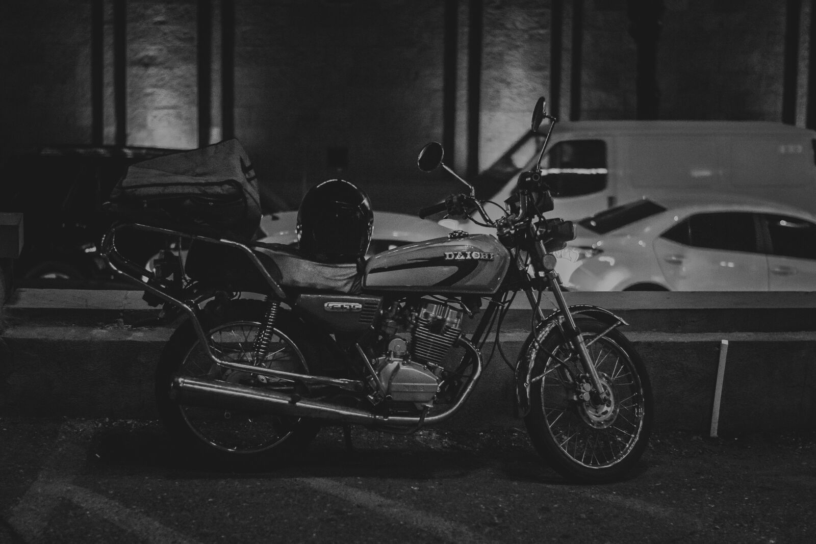 Nikon D3100 sample photo. Motorcycle, city, street photography