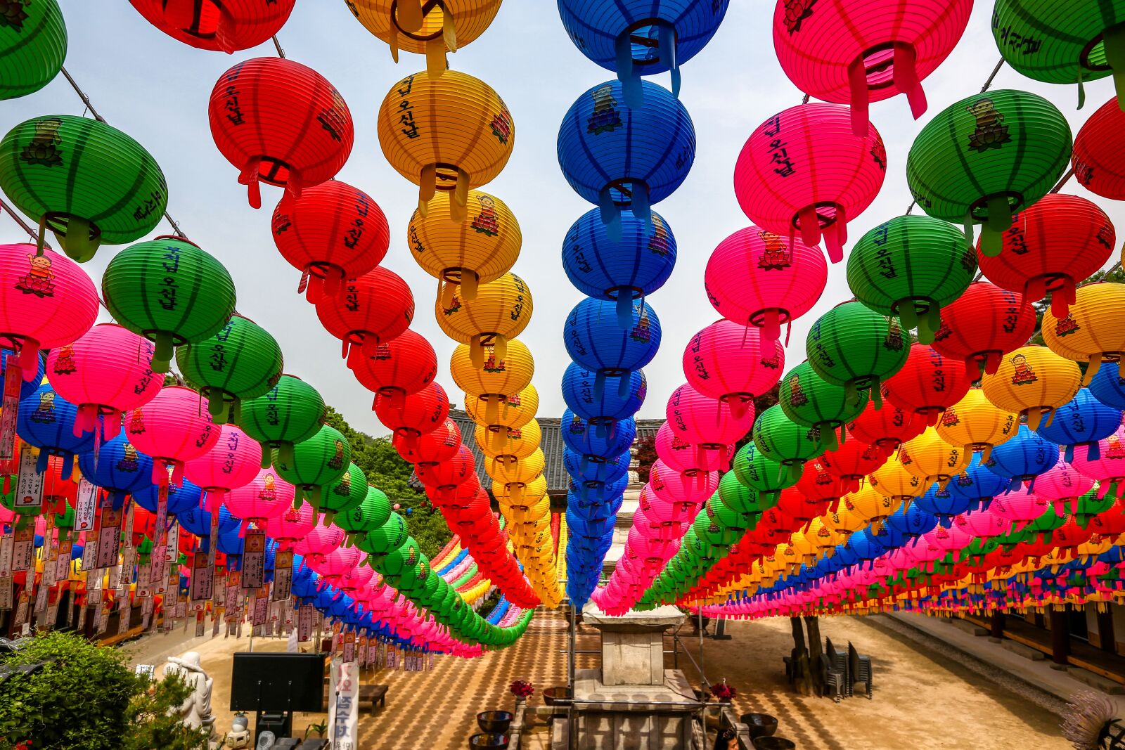 Canon EF 16-35mm F2.8L II USM sample photo. Buddha's birthday, wish, lantern photography