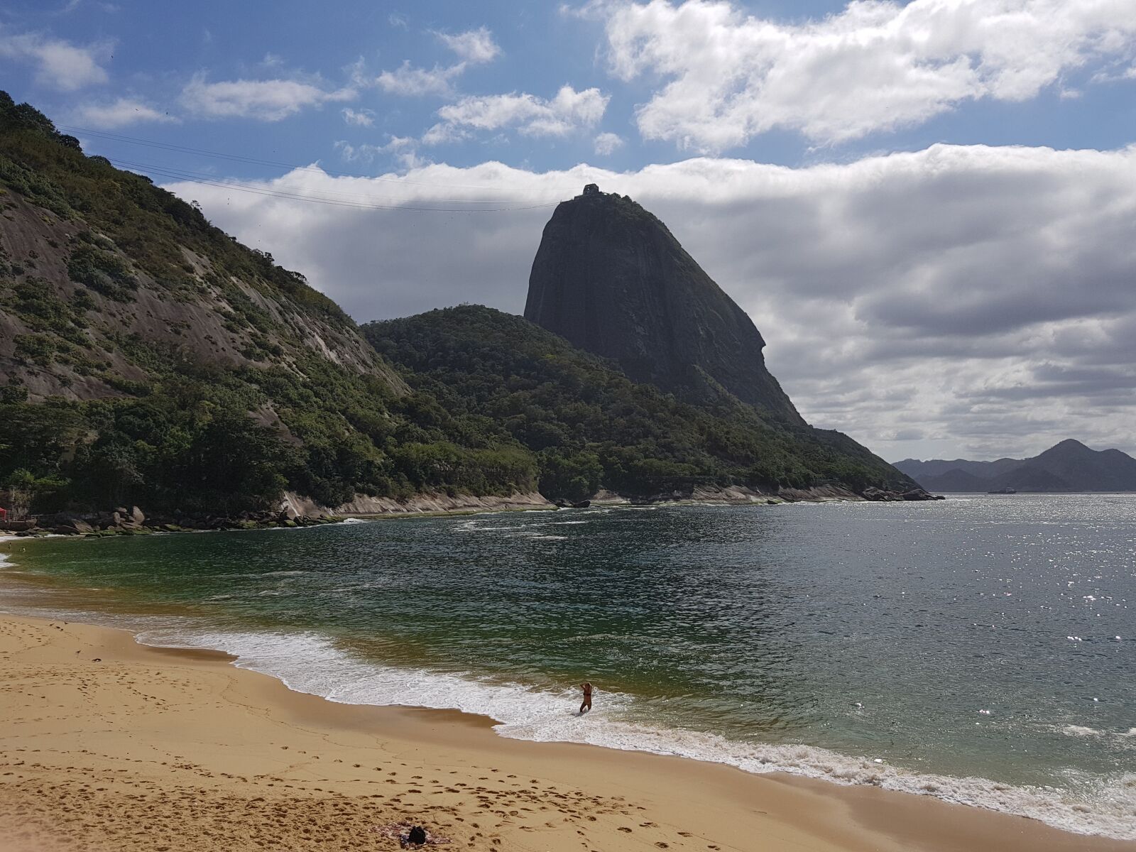 Samsung Galaxy S8 sample photo. Red beach, sugarloaf, rio photography