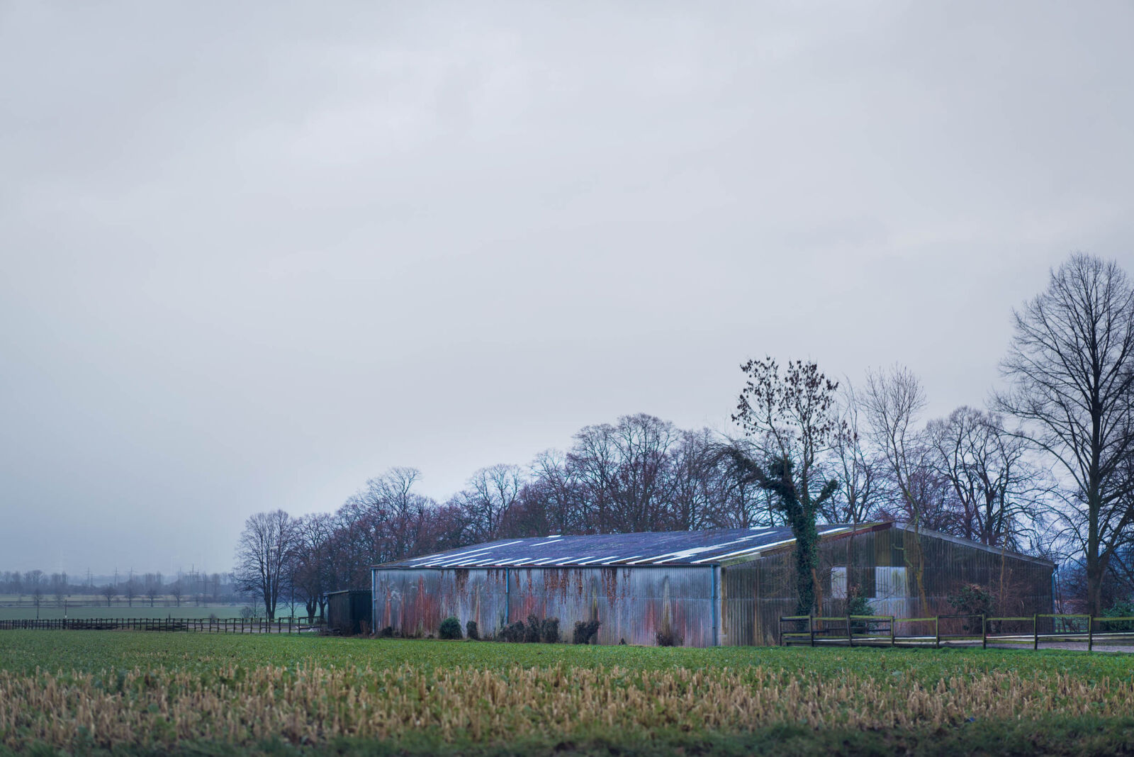 Sony a7R II + Sony Sonnar T* FE 55mm F1.8 ZA sample photo. Architecture, barn, nature photography