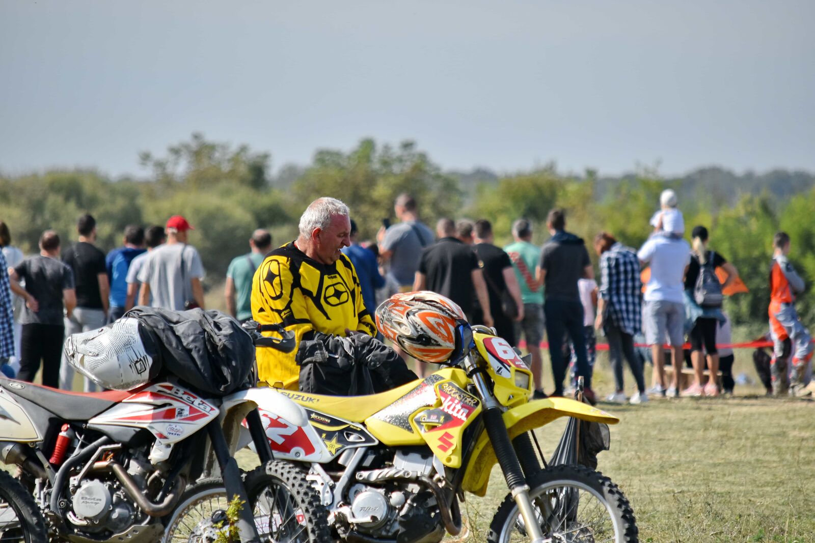 Nikon D5500 sample photo. Crowd, motorbike, motorcyclist, bike photography
