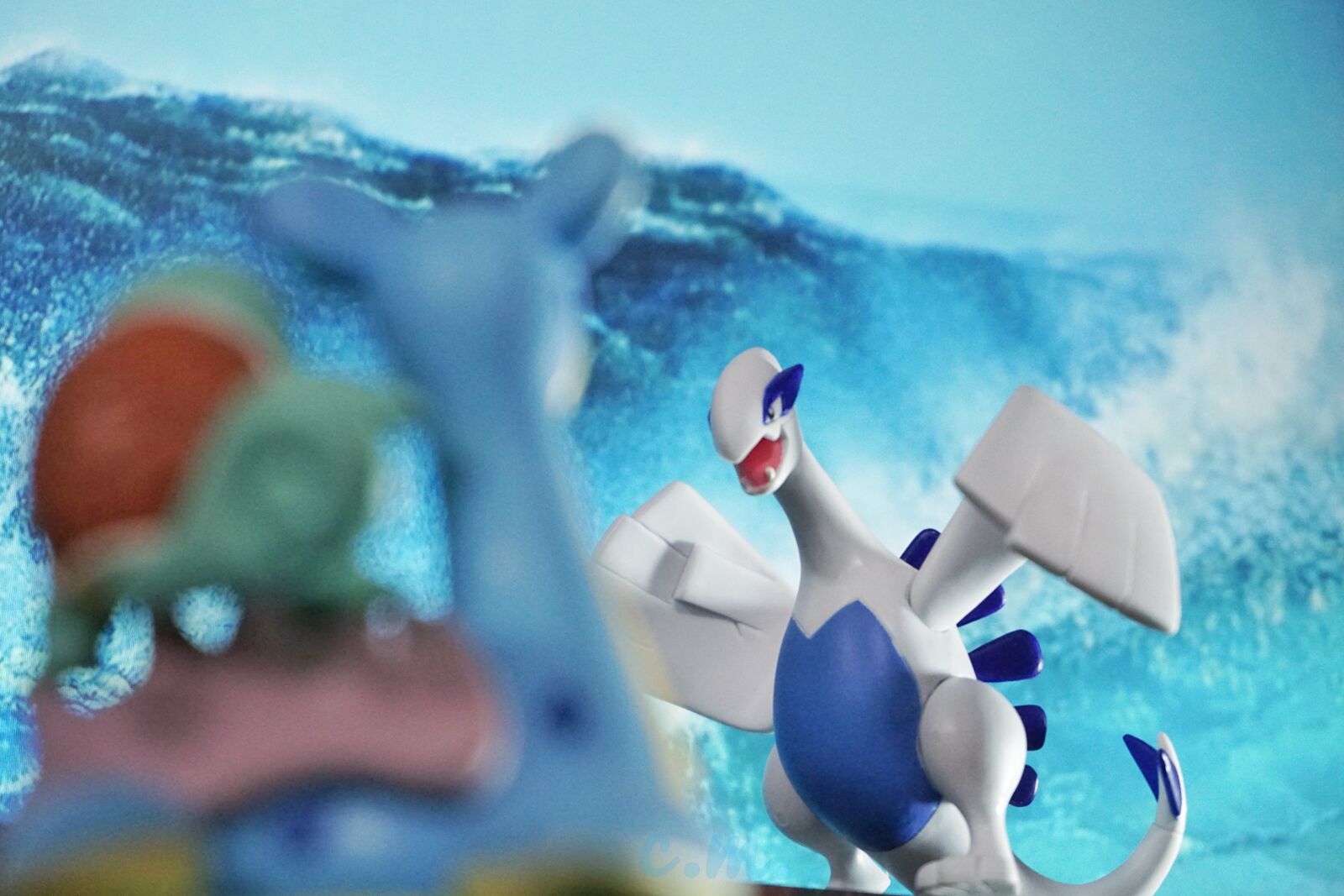 Sony a6000 sample photo. Toys, pokemon, blue water photography