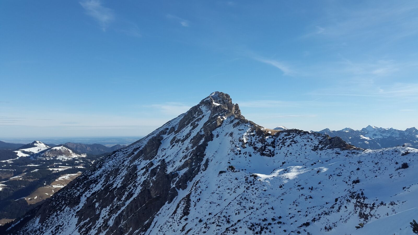 Samsung Galaxy Alpha sample photo. Rohnenspitze, allgäu, winter photography