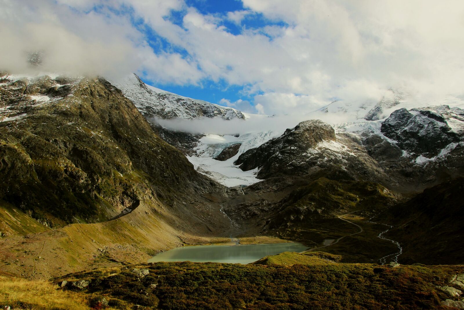 Canon EOS 600D (Rebel EOS T3i / EOS Kiss X5) sample photo. Switzerland, alpine, glacier photography