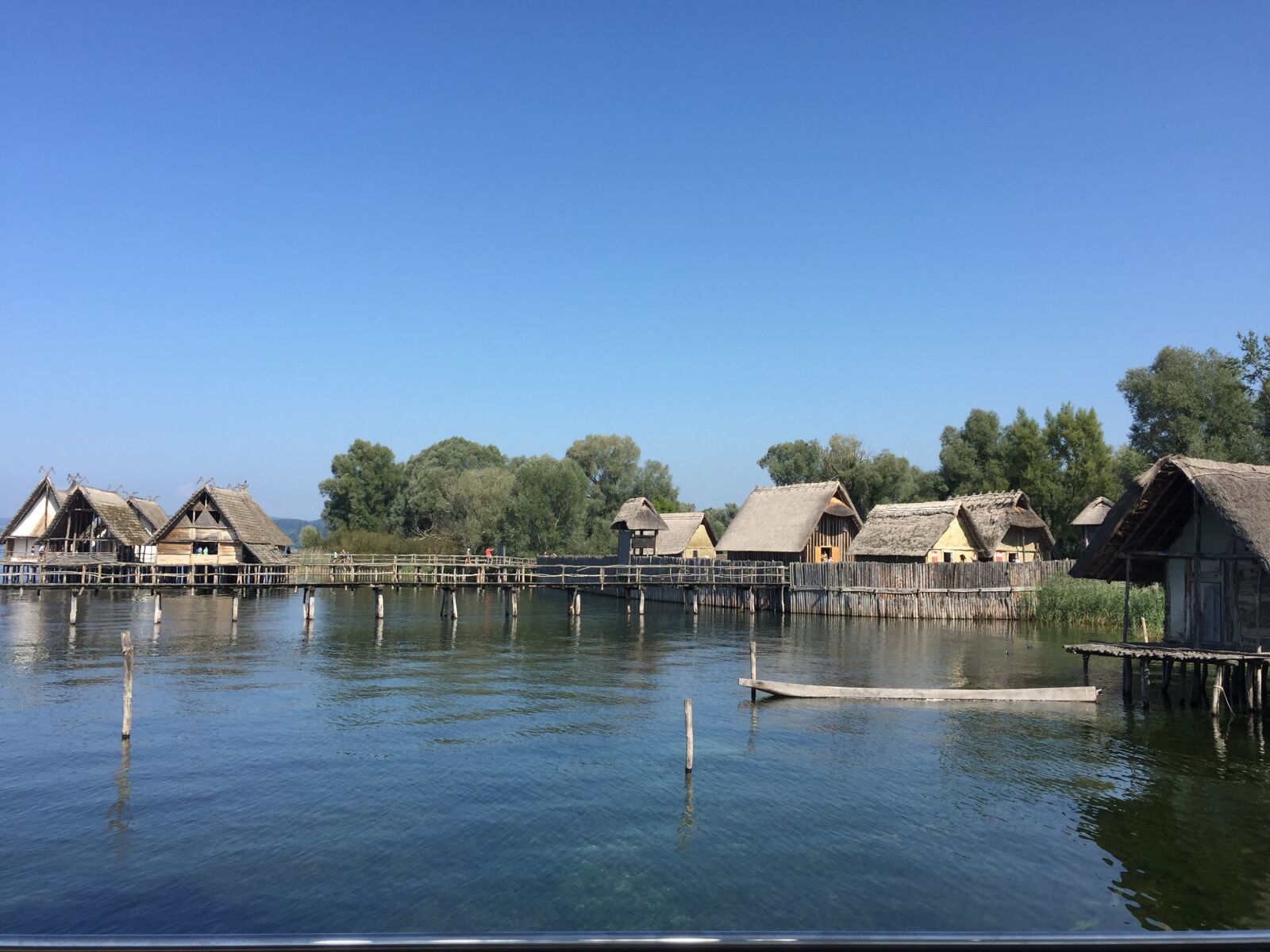 iPhone 6 back camera 4.15mm f/2.2 sample photo. Stilt houses, lake constance photography