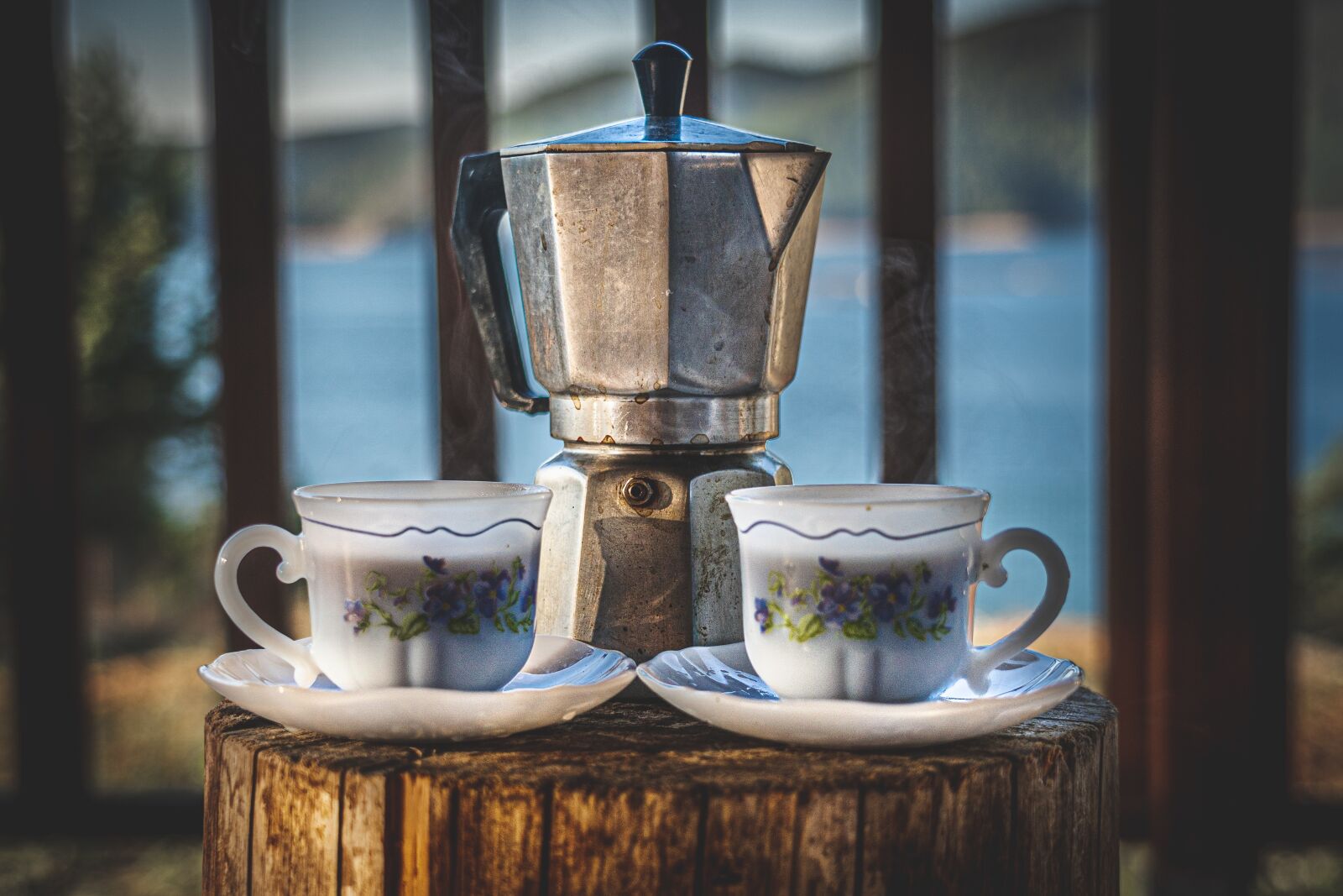 Sony FE 24-105mm F4 G OSS sample photo. Espresso, cofee, maker photography