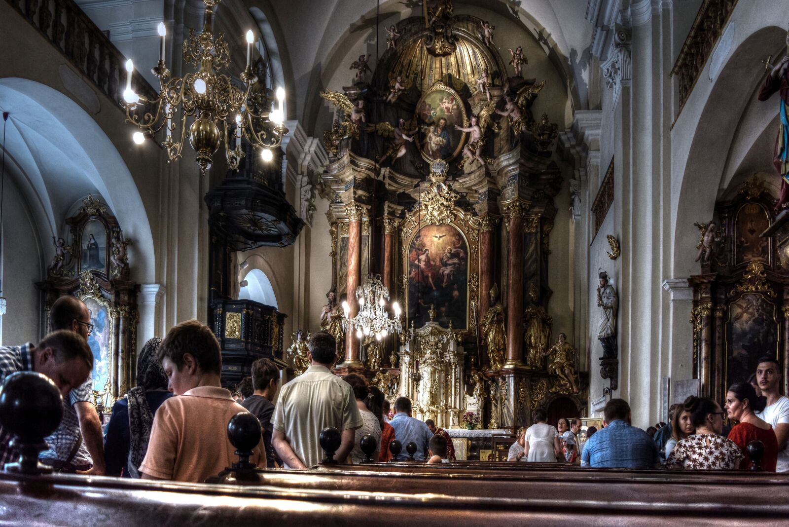 Nikon D5300 sample photo. Catholic, holy mass, service photography