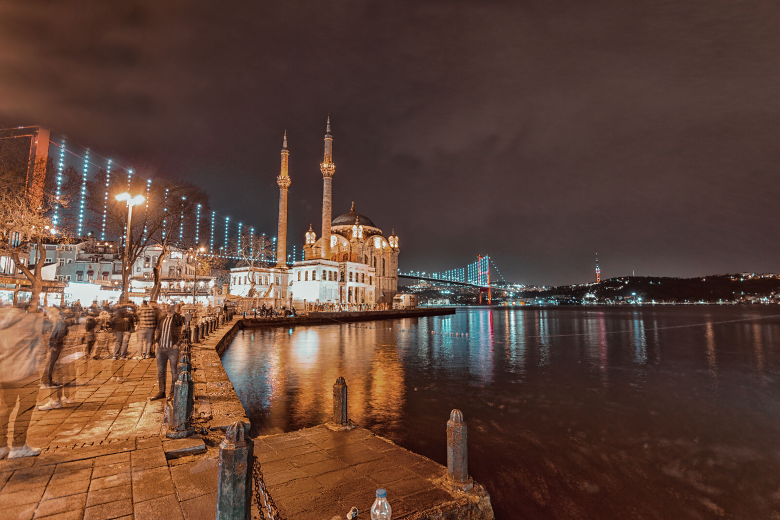 Nikon D5300 sample photo. Ortaköy mosque photography