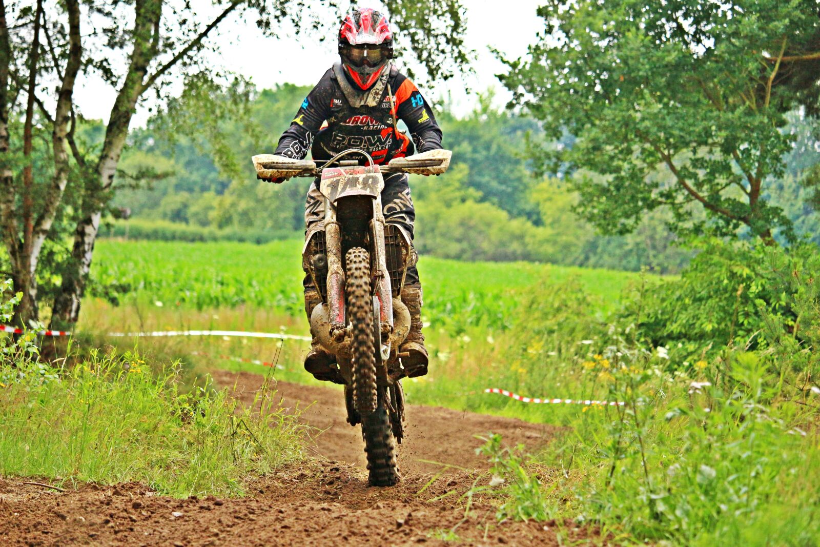 Canon EOS 100D (EOS Rebel SL1 / EOS Kiss X7) sample photo. Motorcycle, dirtbike, motocross photography