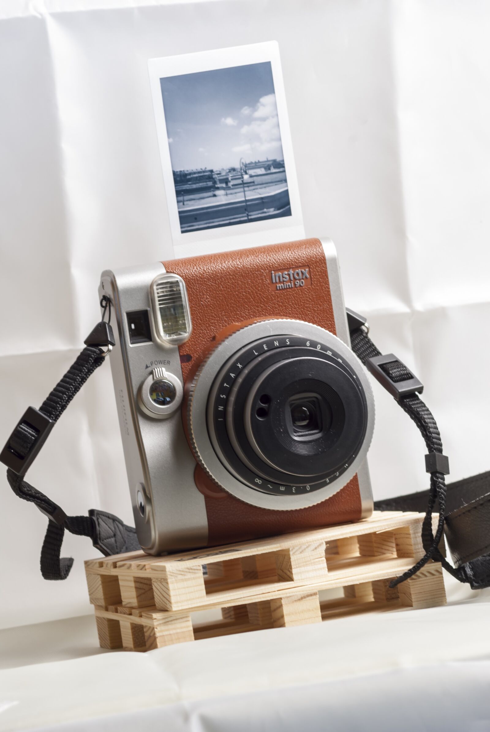 Nikon D80 sample photo. Instax, instax mini 90, polaroid photography