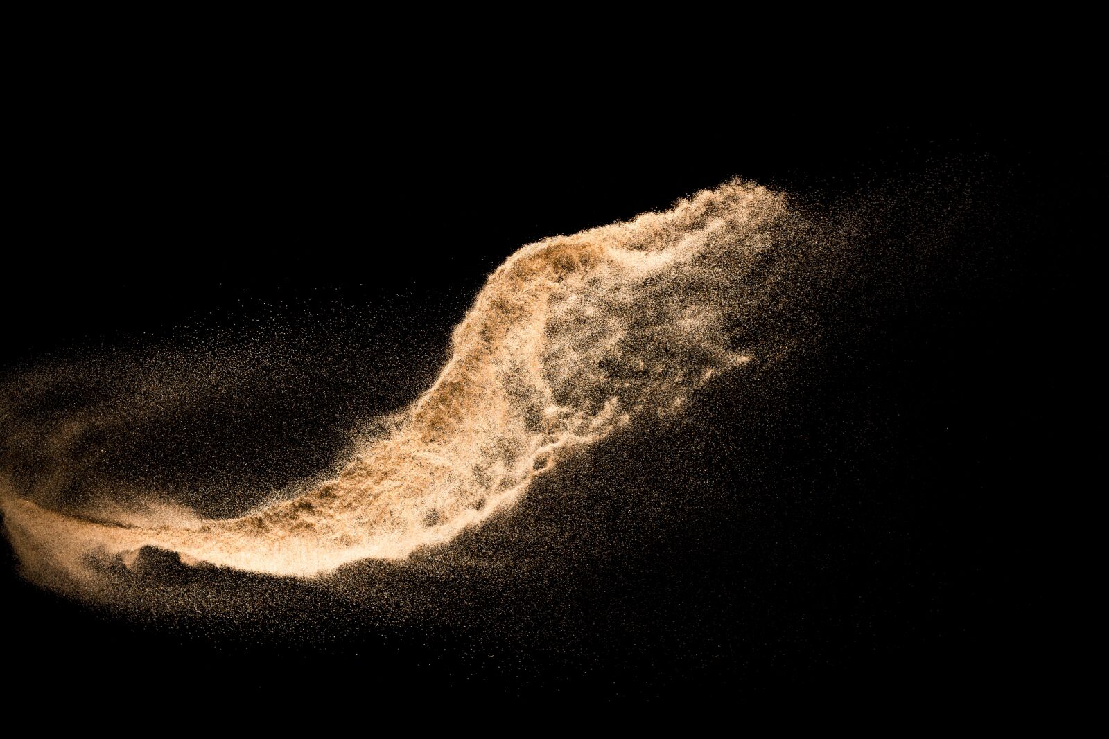 Nikon D7200 sample photo. Sand, dust, explosion photography