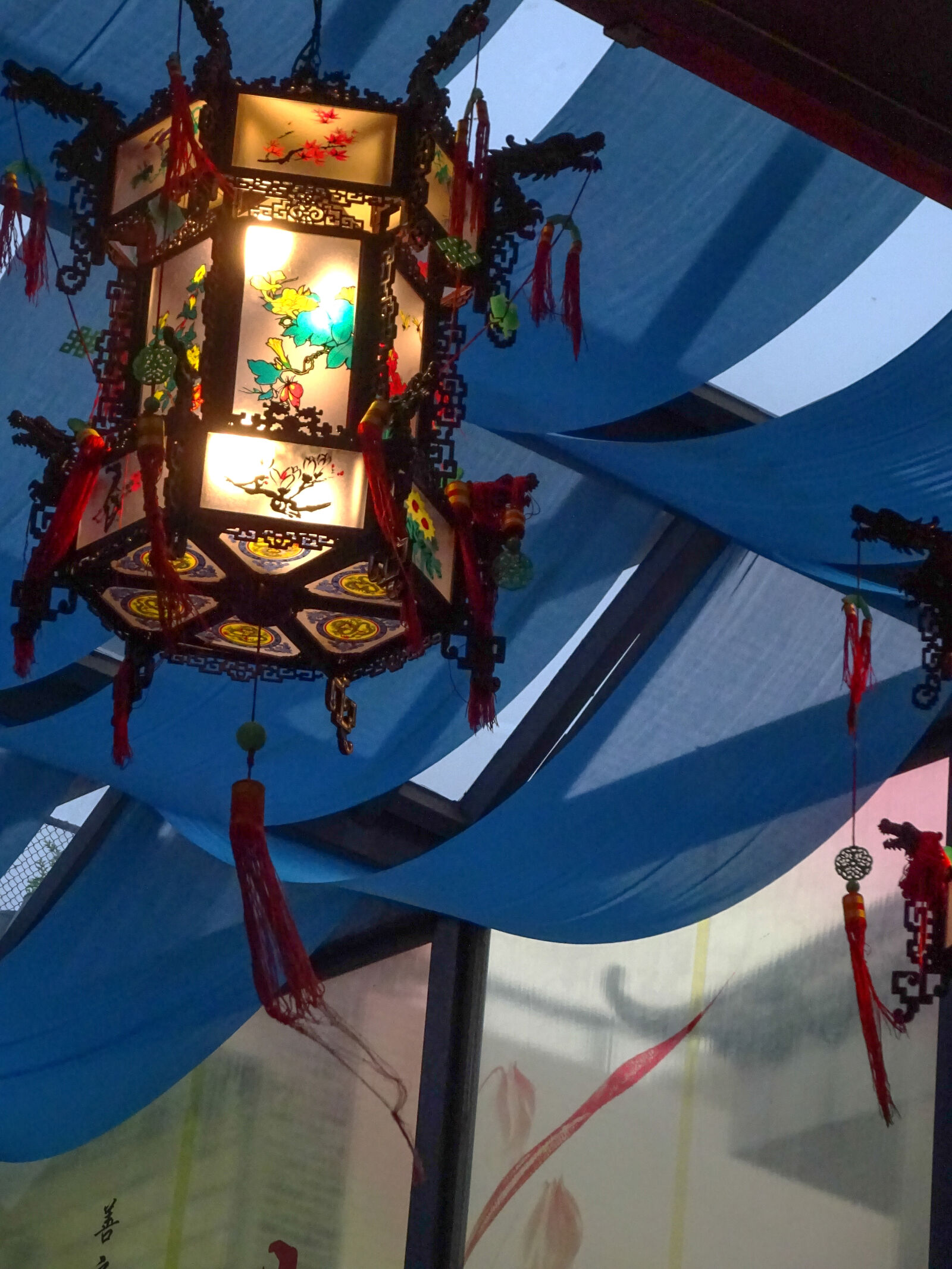 Sony Cyber-shot DSC-WX350 sample photo. Lantern photography