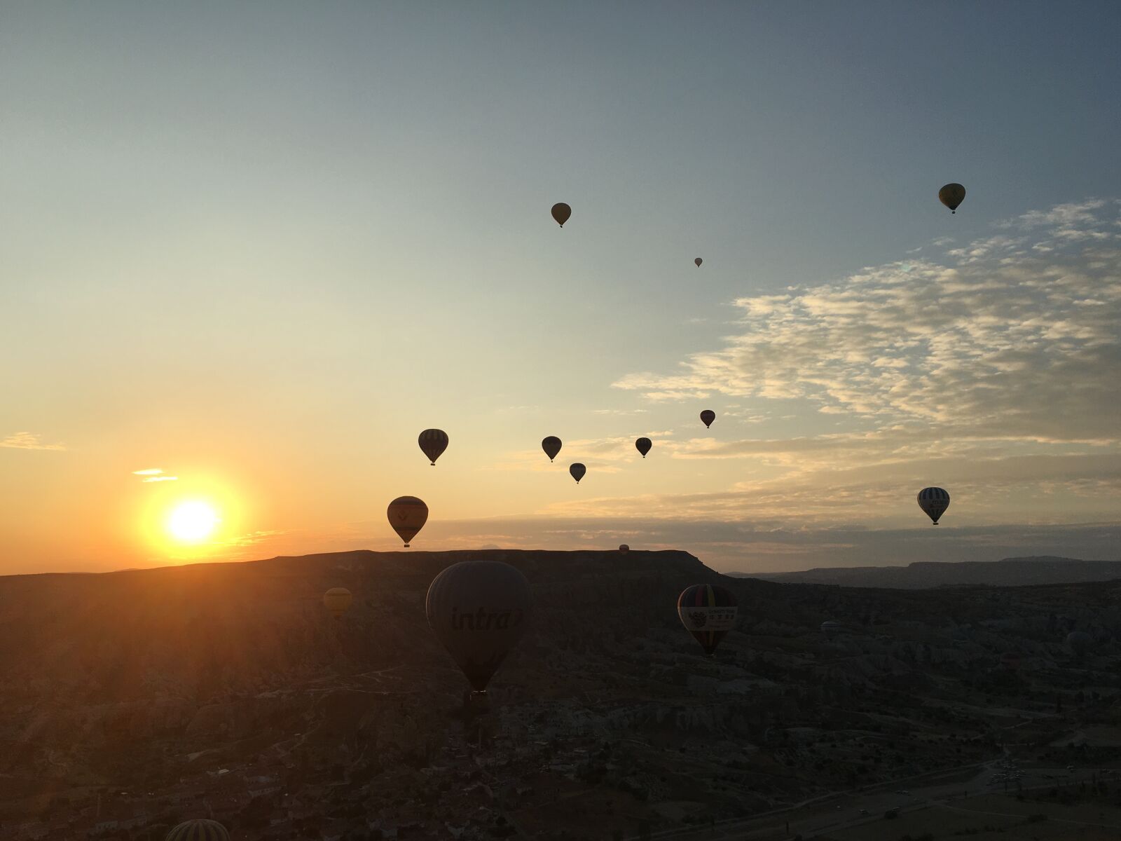 Apple iPhone 6s Plus sample photo. Cappadocia, turkey, sunrise photography