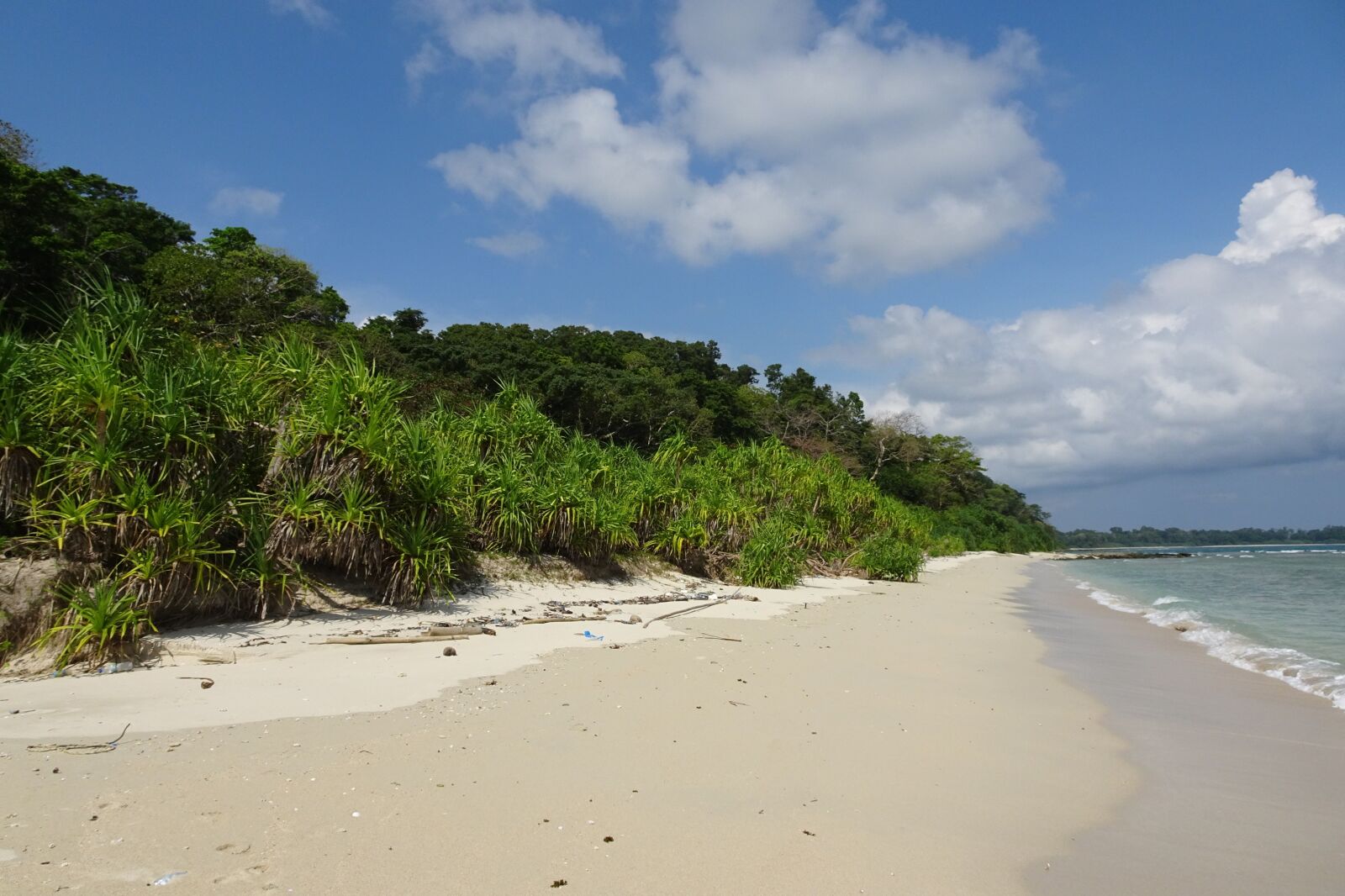 Sony Cyber-shot DSC-HX90V sample photo. Beach, bay, vegetation photography