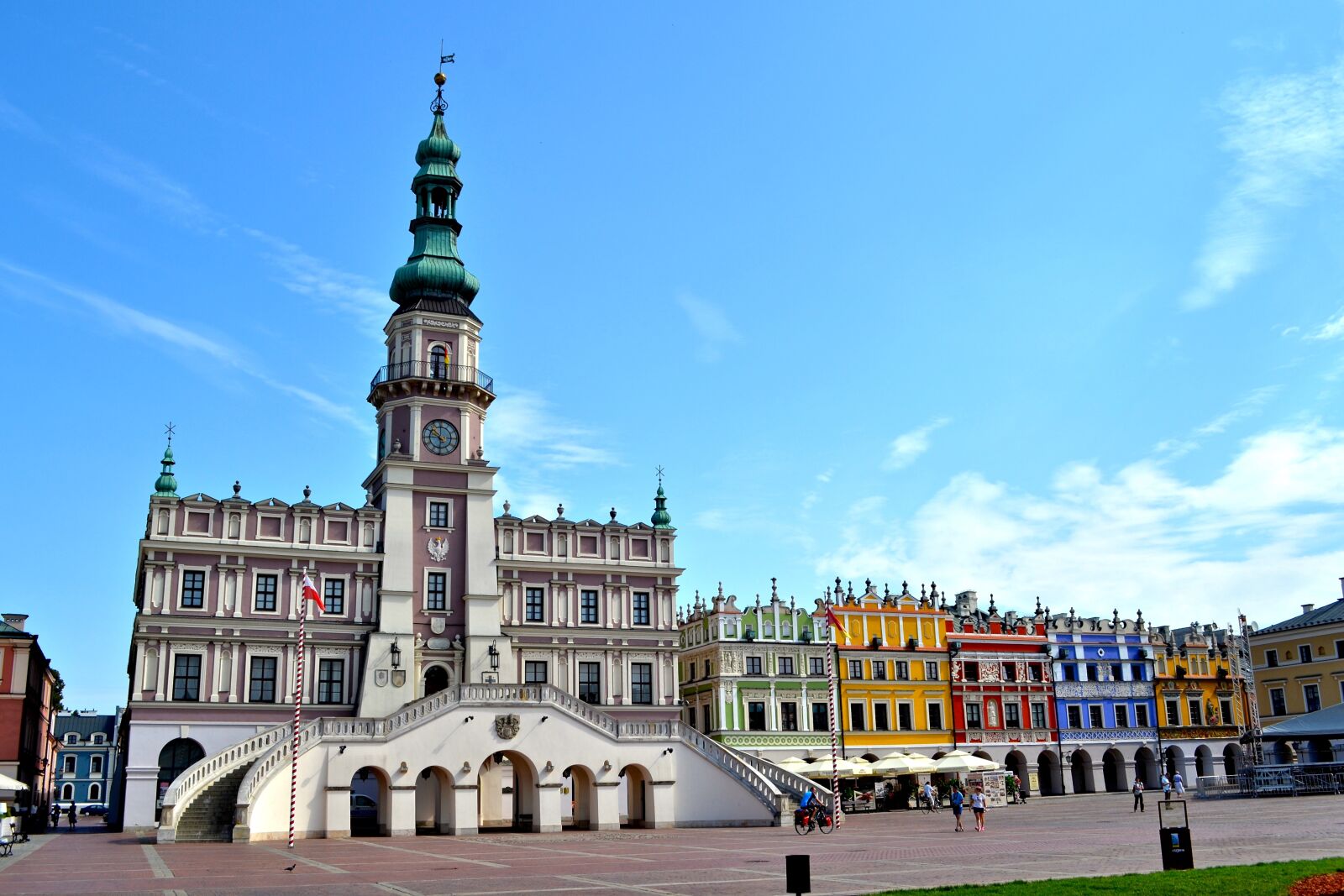 Nikon D3100 sample photo. Poland, rynek, zamość photography