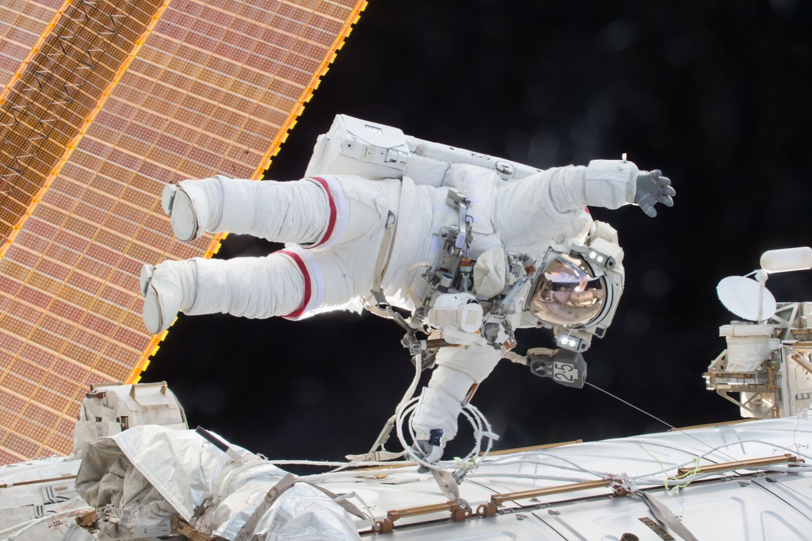Nikon D4 sample photo. Astronaut, mission, space photography