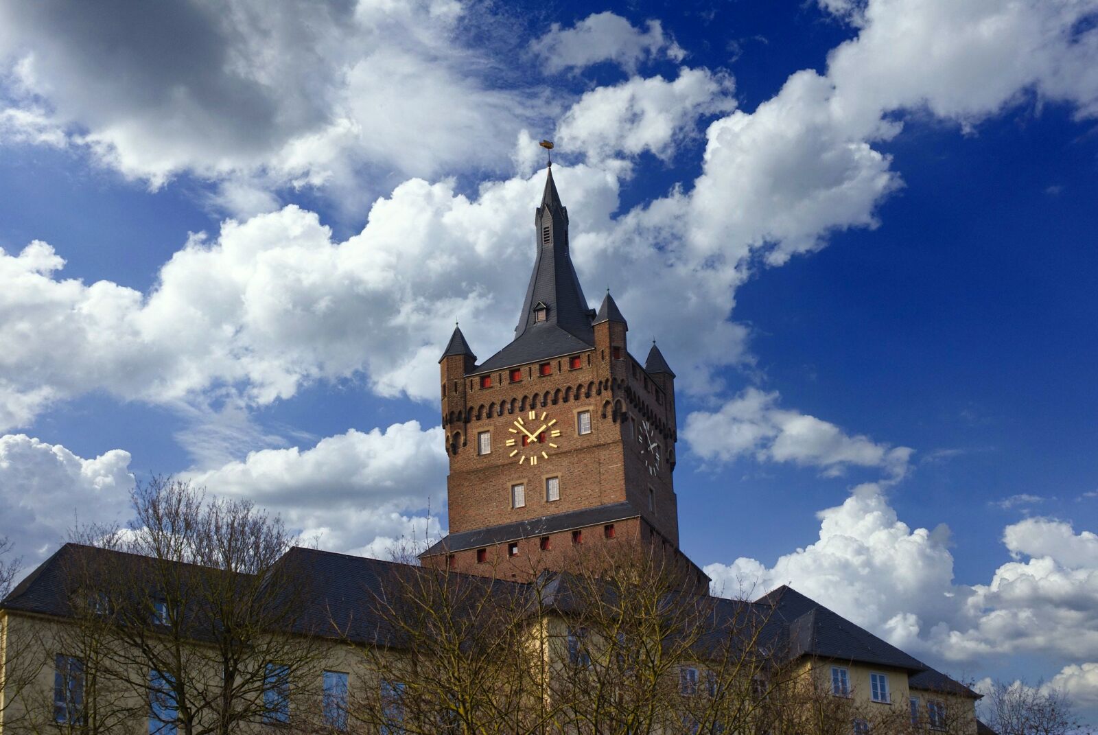Sony Alpha DSLR-A200 sample photo. Kleve, swan castle, germany photography