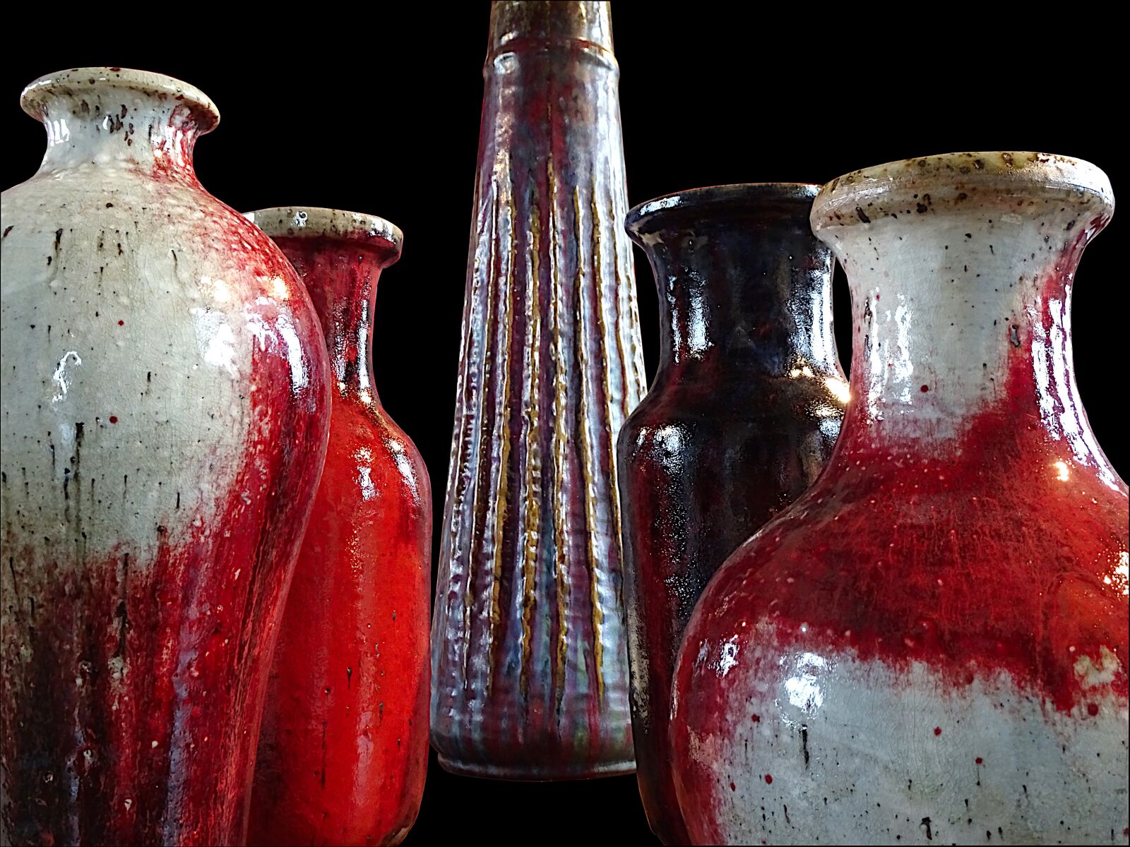 Sony Cyber-shot DSC-HX90V sample photo. Pottery, sandstone, glazed photography