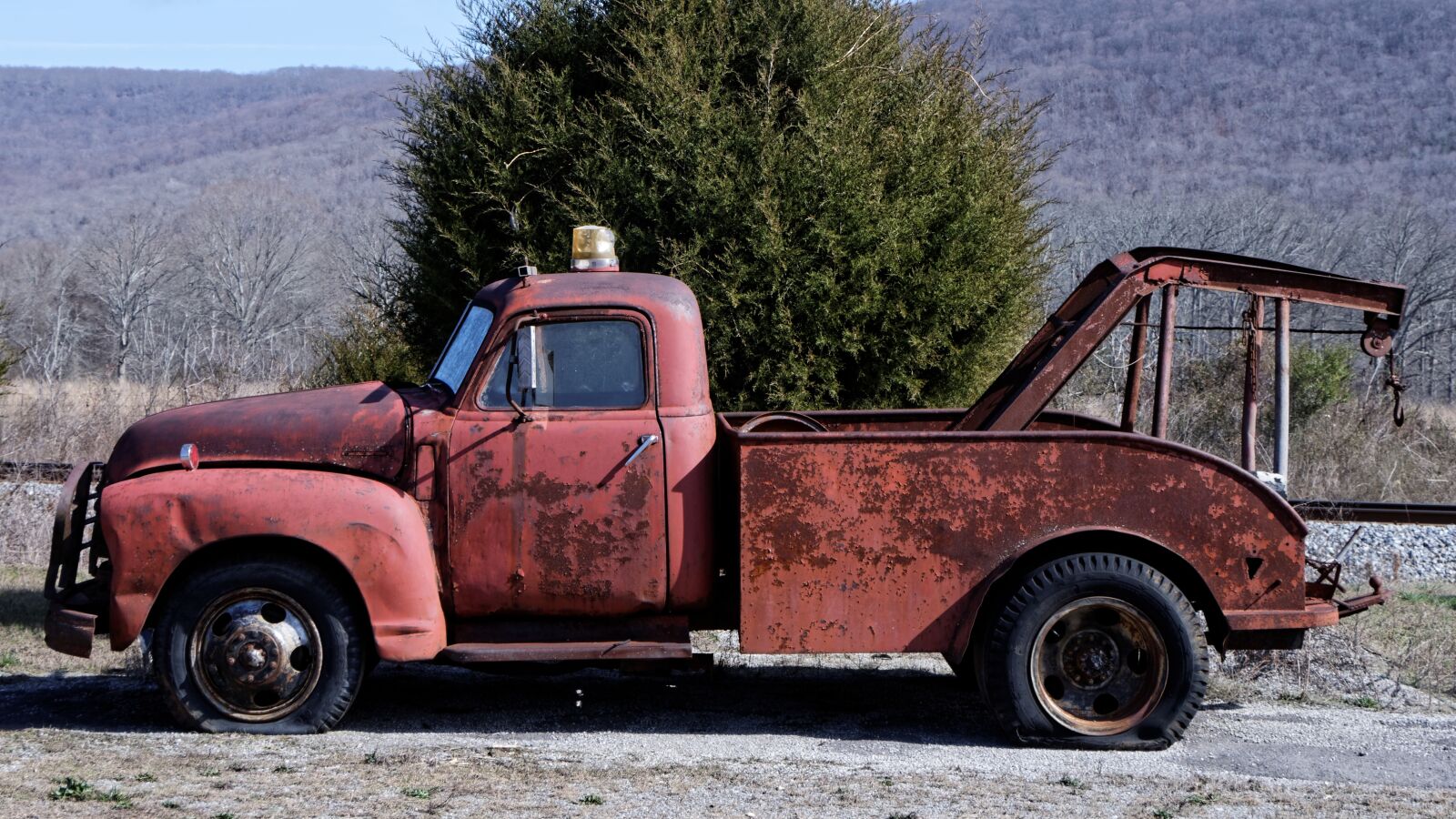 Canon EOS 70D sample photo. Wrecker, tow truck, antique photography