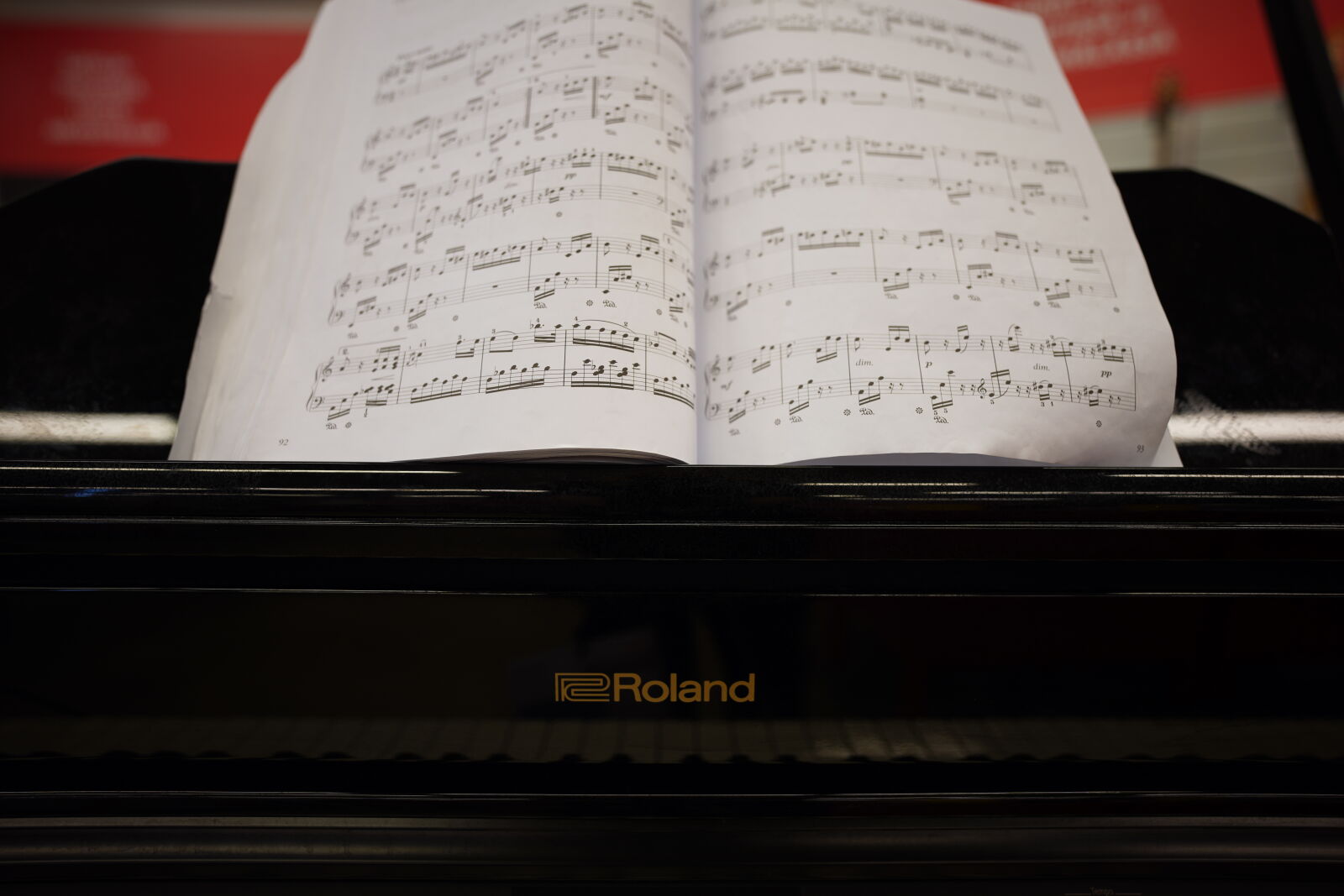 Sony FE 20mm F1.8G sample photo. Piano notes - without photography