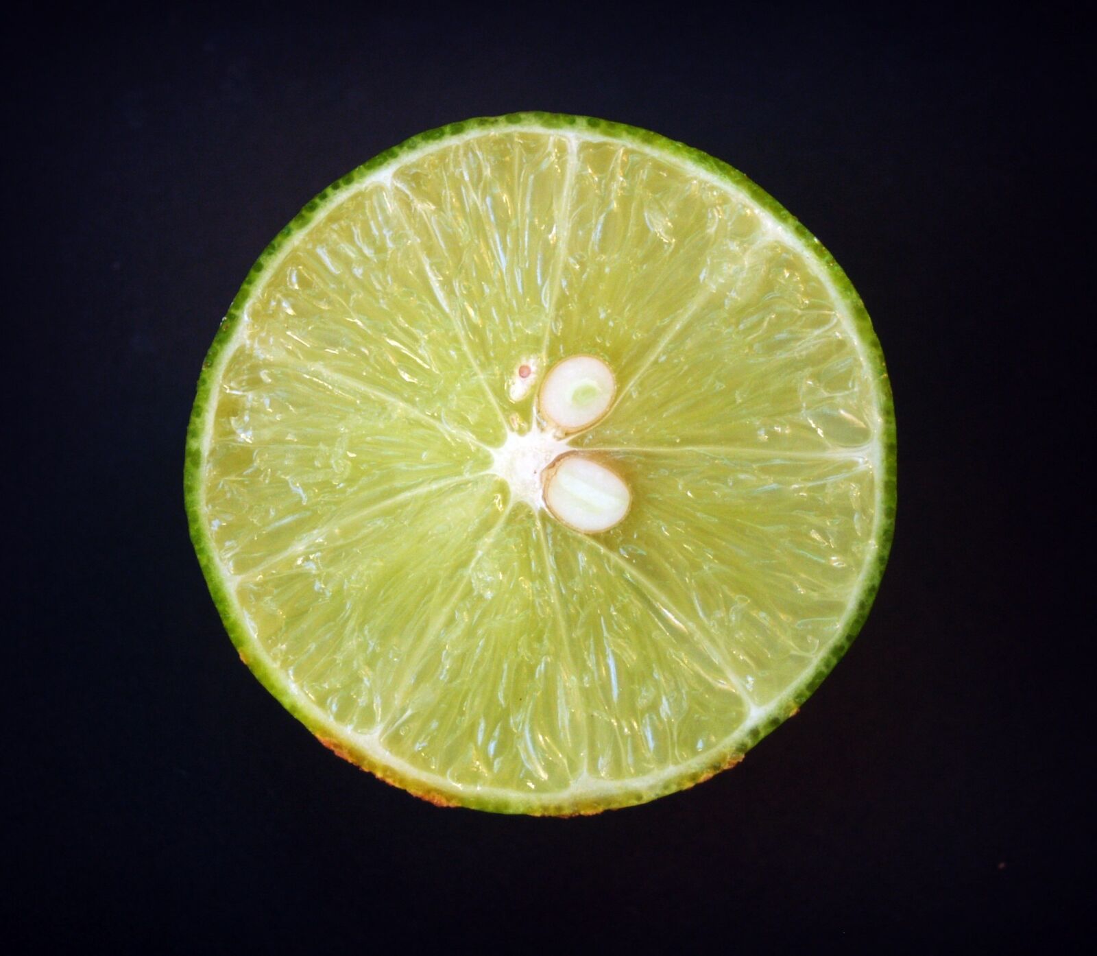 Olympus E-300 (EVOLT E-300) sample photo. Lime, lemon, slice photography