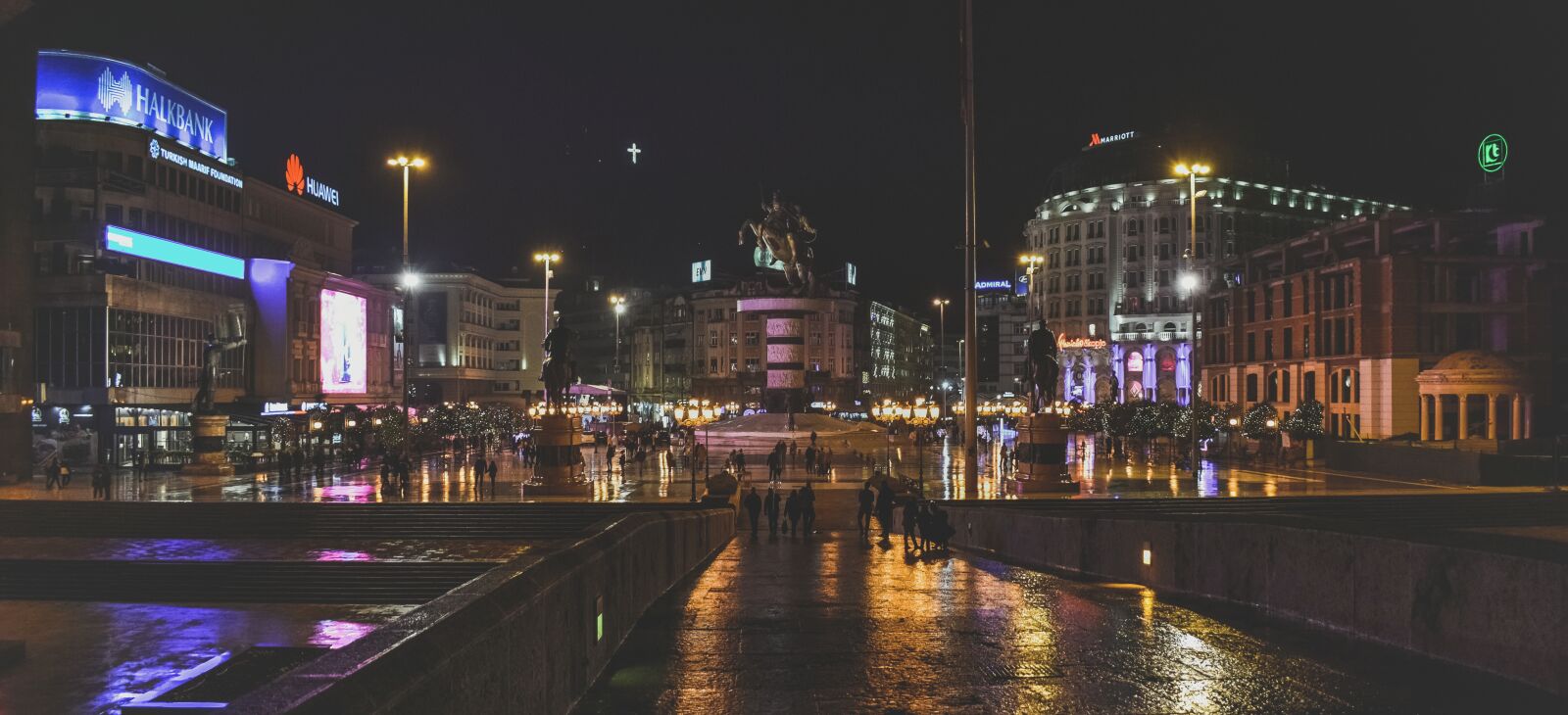 Nikon D3300 sample photo. Skopje, north macedonia, night photography