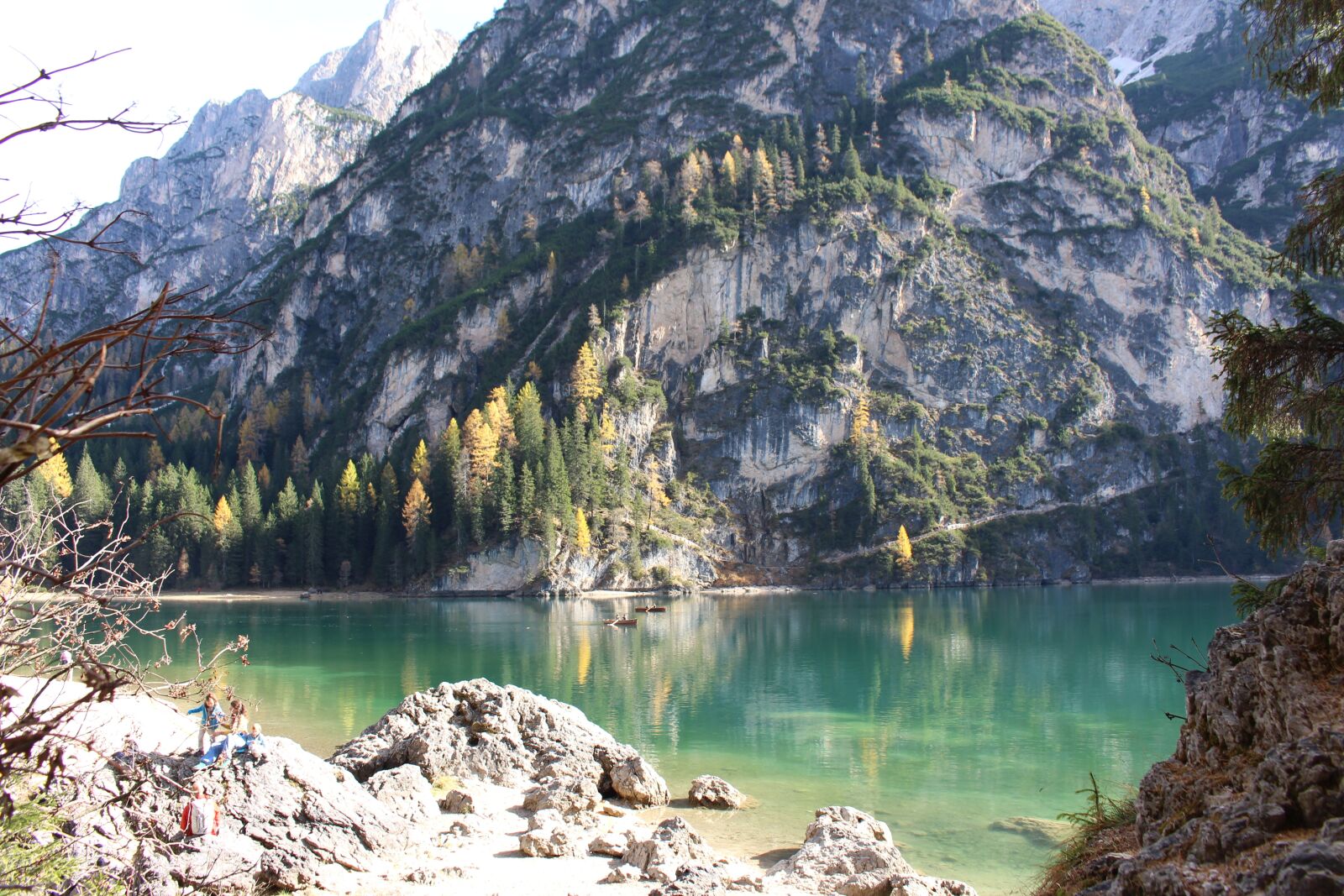 Canon EOS 700D (EOS Rebel T5i / EOS Kiss X7i) sample photo. Pragser wildsee, south tyrol photography